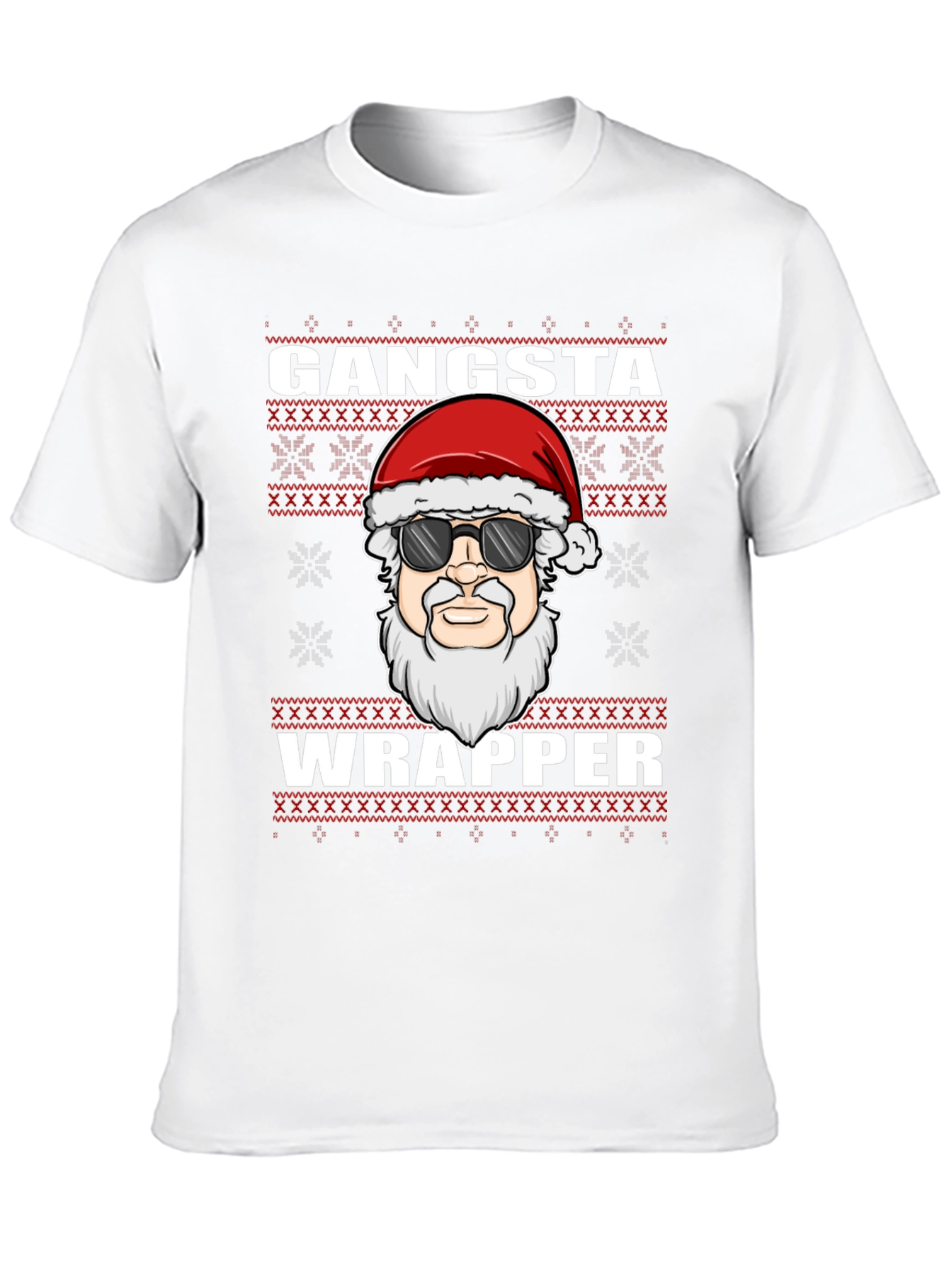 Gangsta Wrapper Christmas T-Shirt
