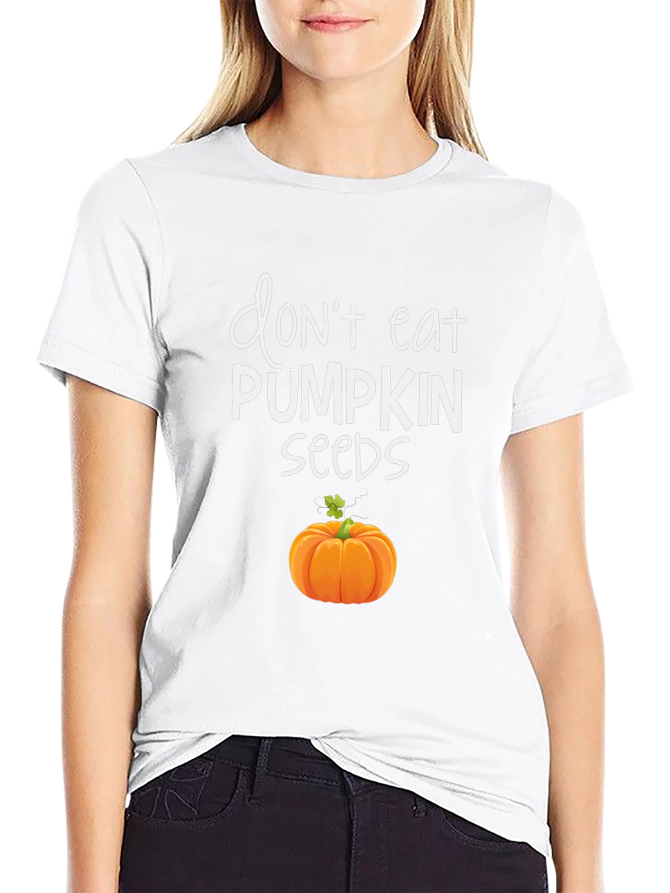 Dont Eat Pumpkin Seeds Graphic Tee