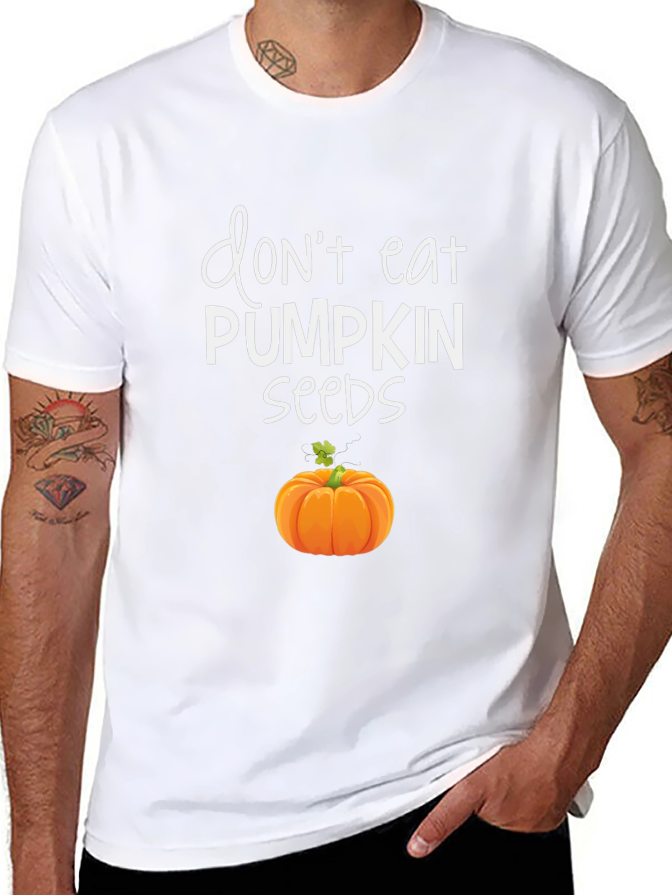 Dont Eat Pumpkin Seeds Graphic Tee
