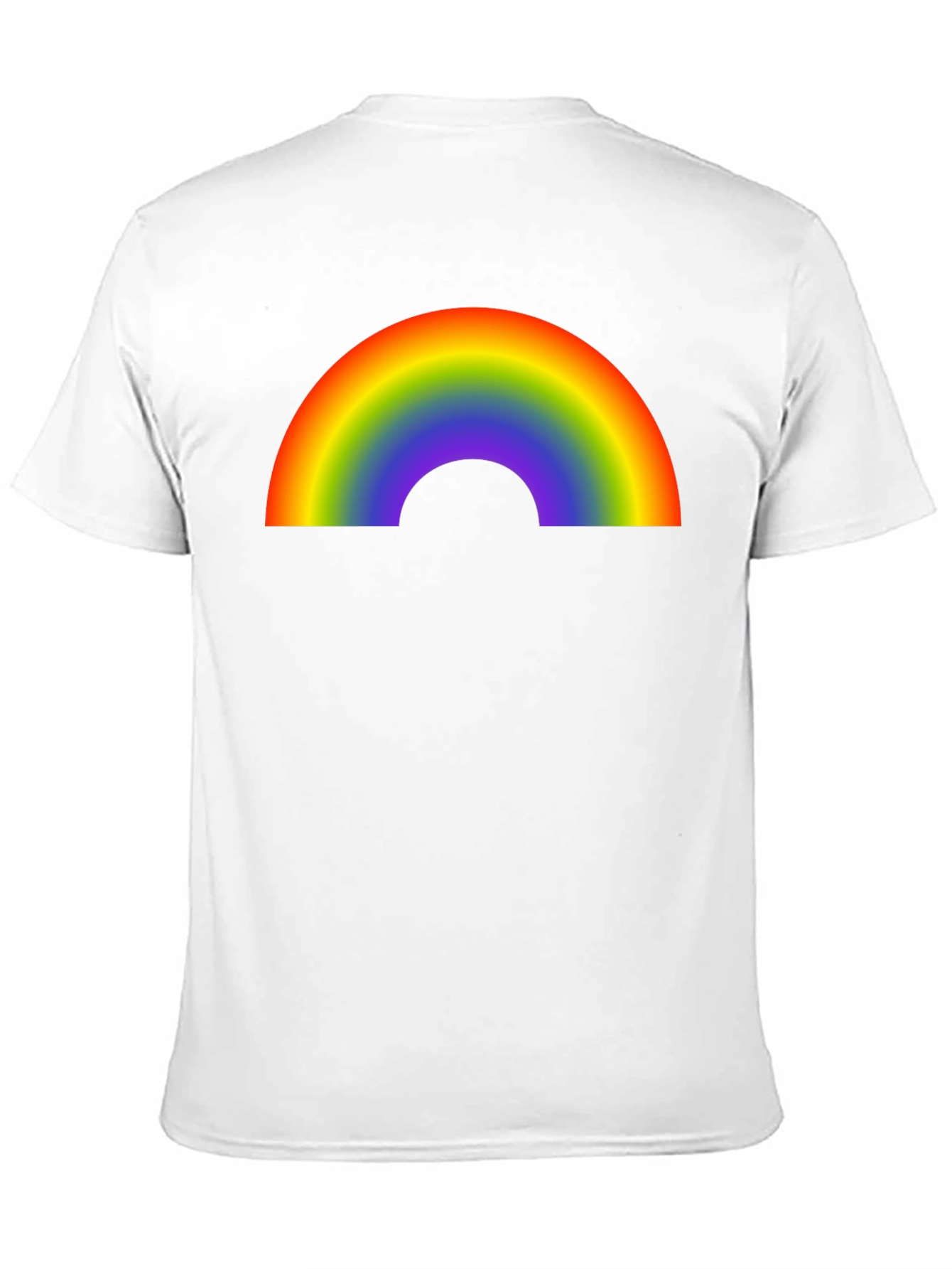 Rainbow Graphic Black T-Shirt