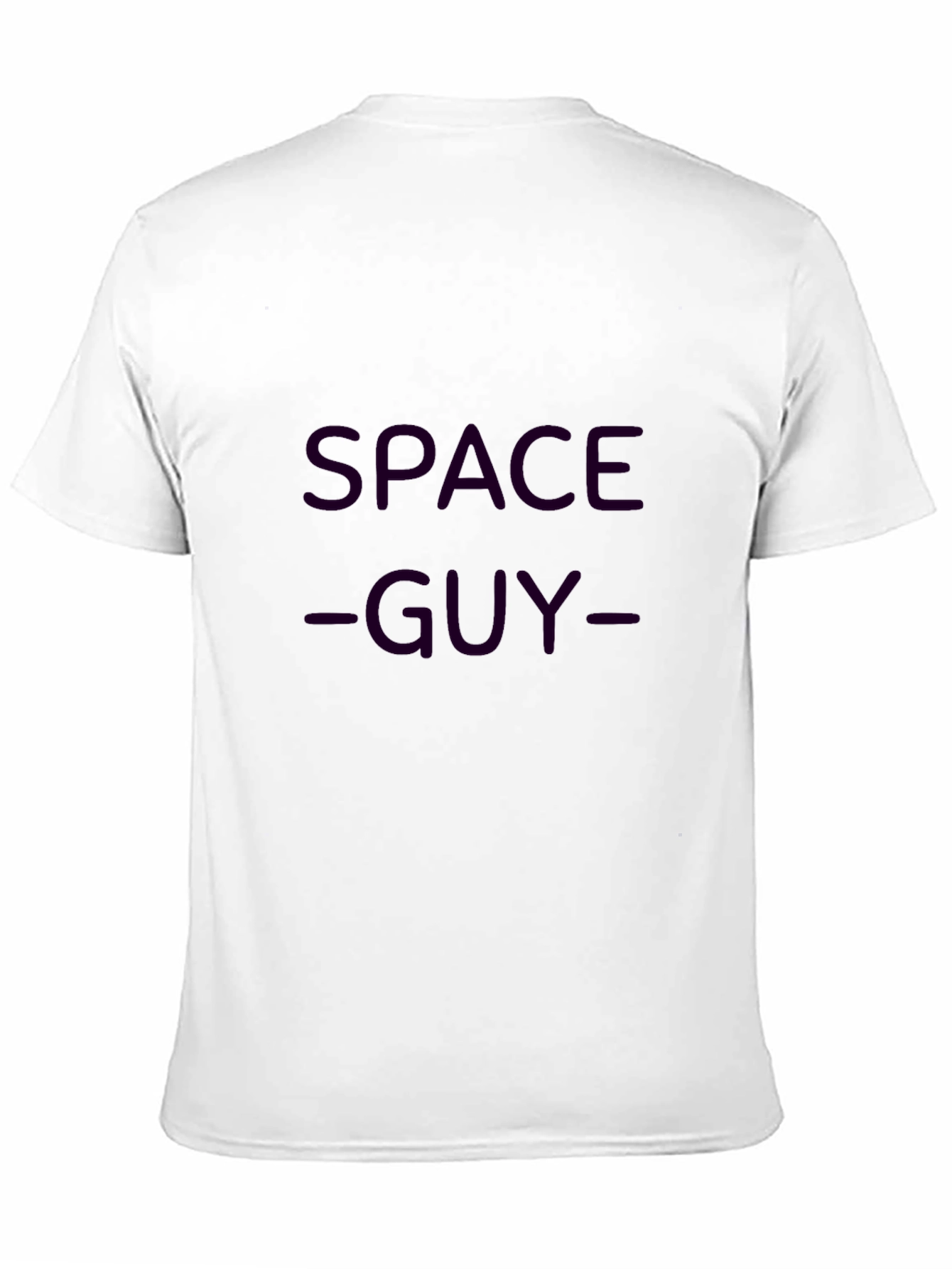 Space Guy Black Graphic Tee Shirt