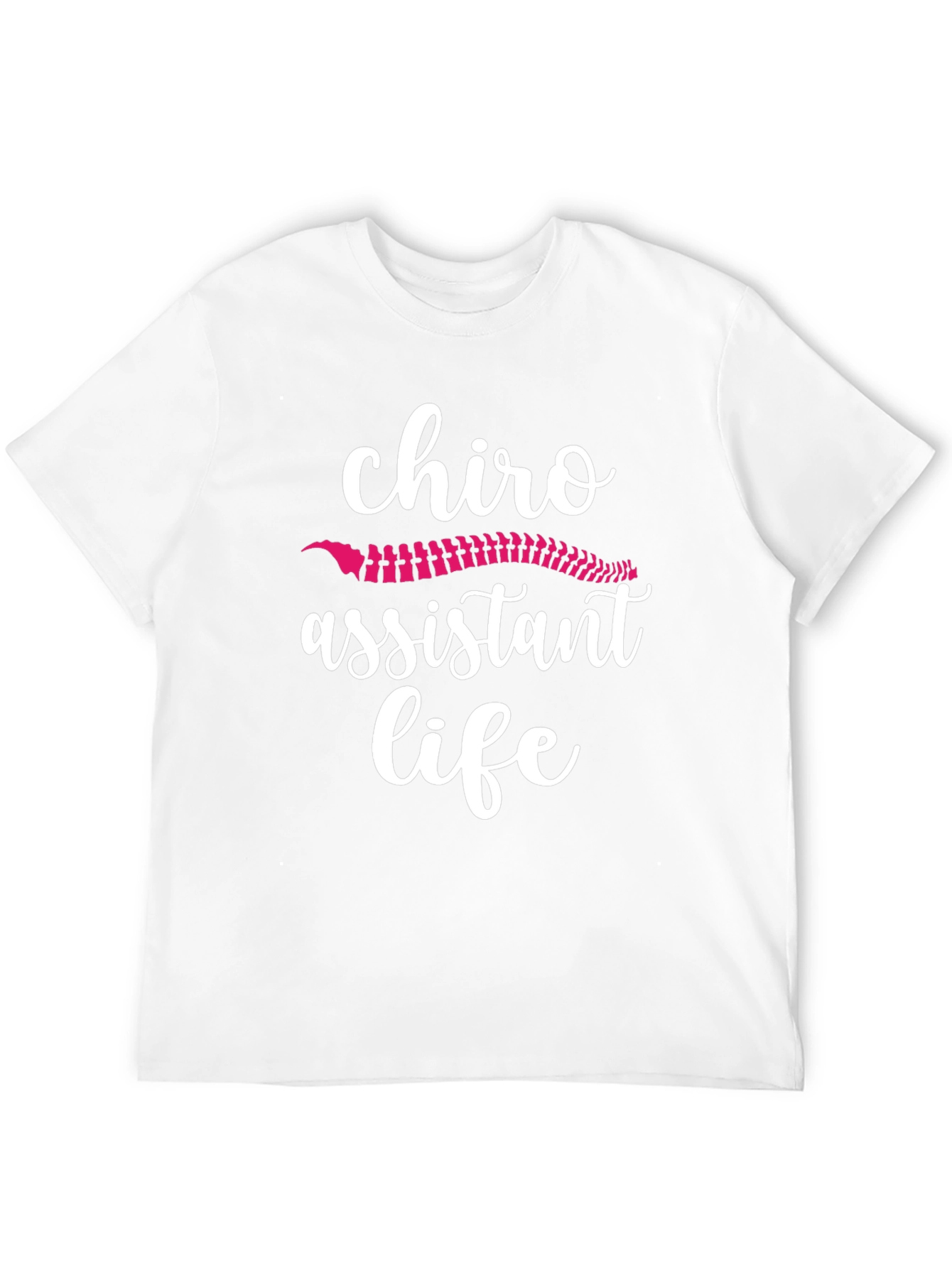 Chiro Assistant Life T-Shirt Spine Graphic