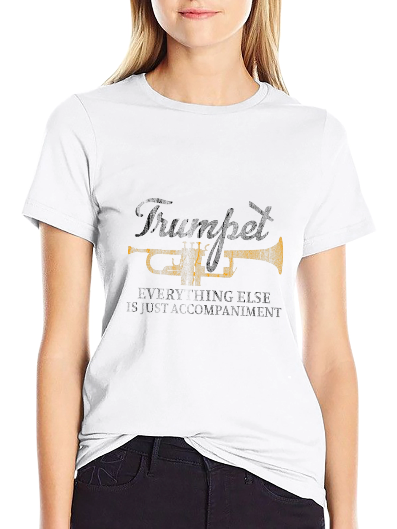 Trumpet Musician Graphic Tee