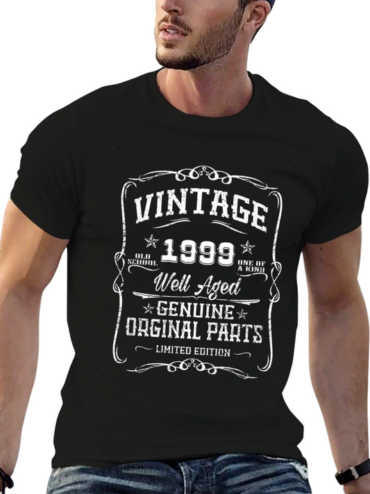 Vintage 1999 T-Shirt - Limited Edition Birthday Gift