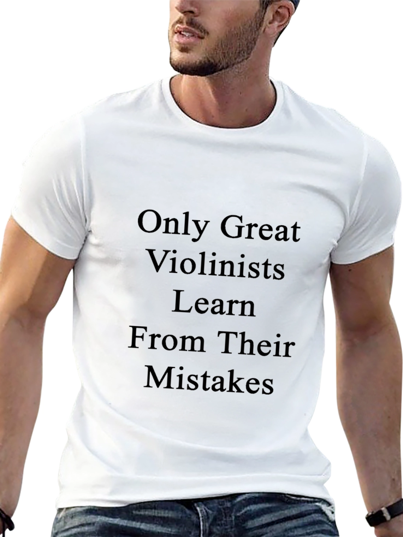 Violinist T-Shirt: Learn From Mistakes