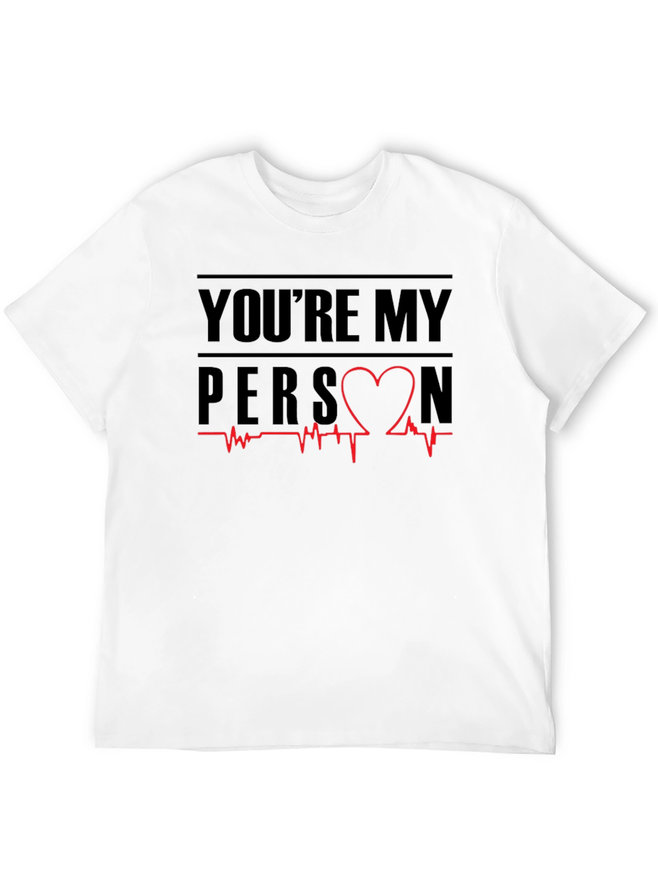 Youre My Person Heartbeat T-Shirt - Greys Anatomy