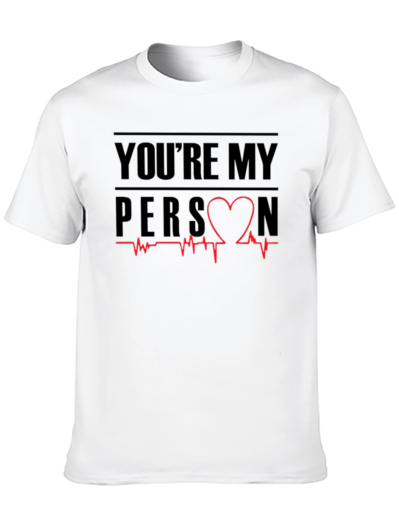 Youre My Person Heartbeat T-Shirt - Greys Anatomy