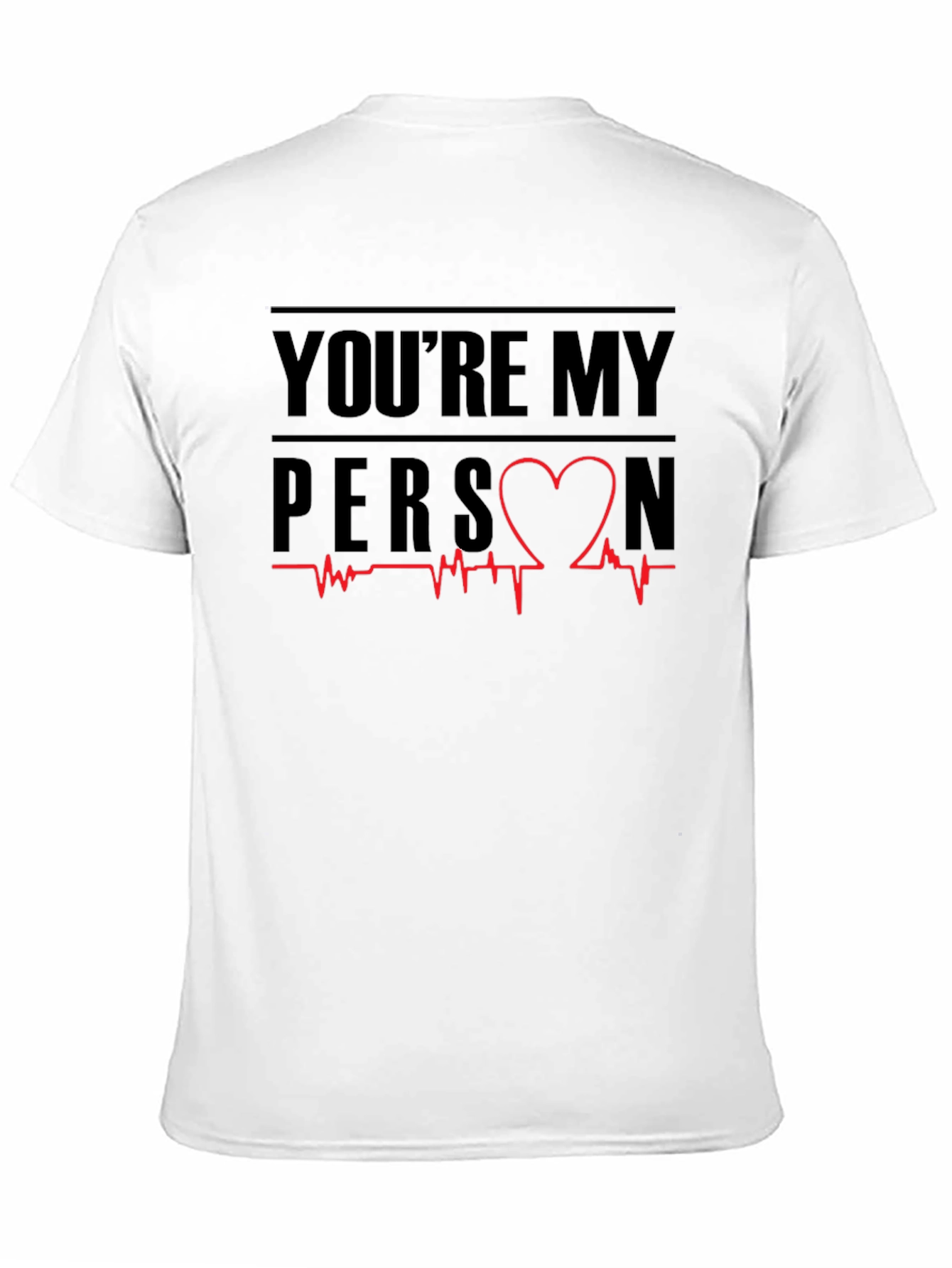 Youre My Person Heartbeat T-Shirt - Greys Anatomy
