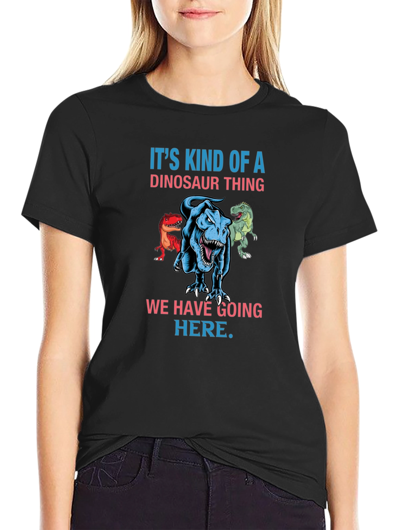 Dinosaur Graphic T-Shirt - Unique Dino Design