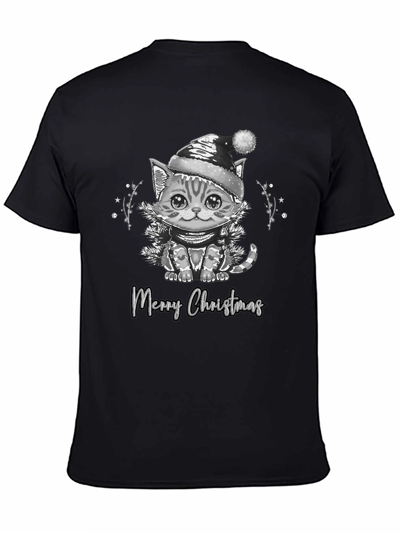 Merry Christmas Cat T-Shirt
