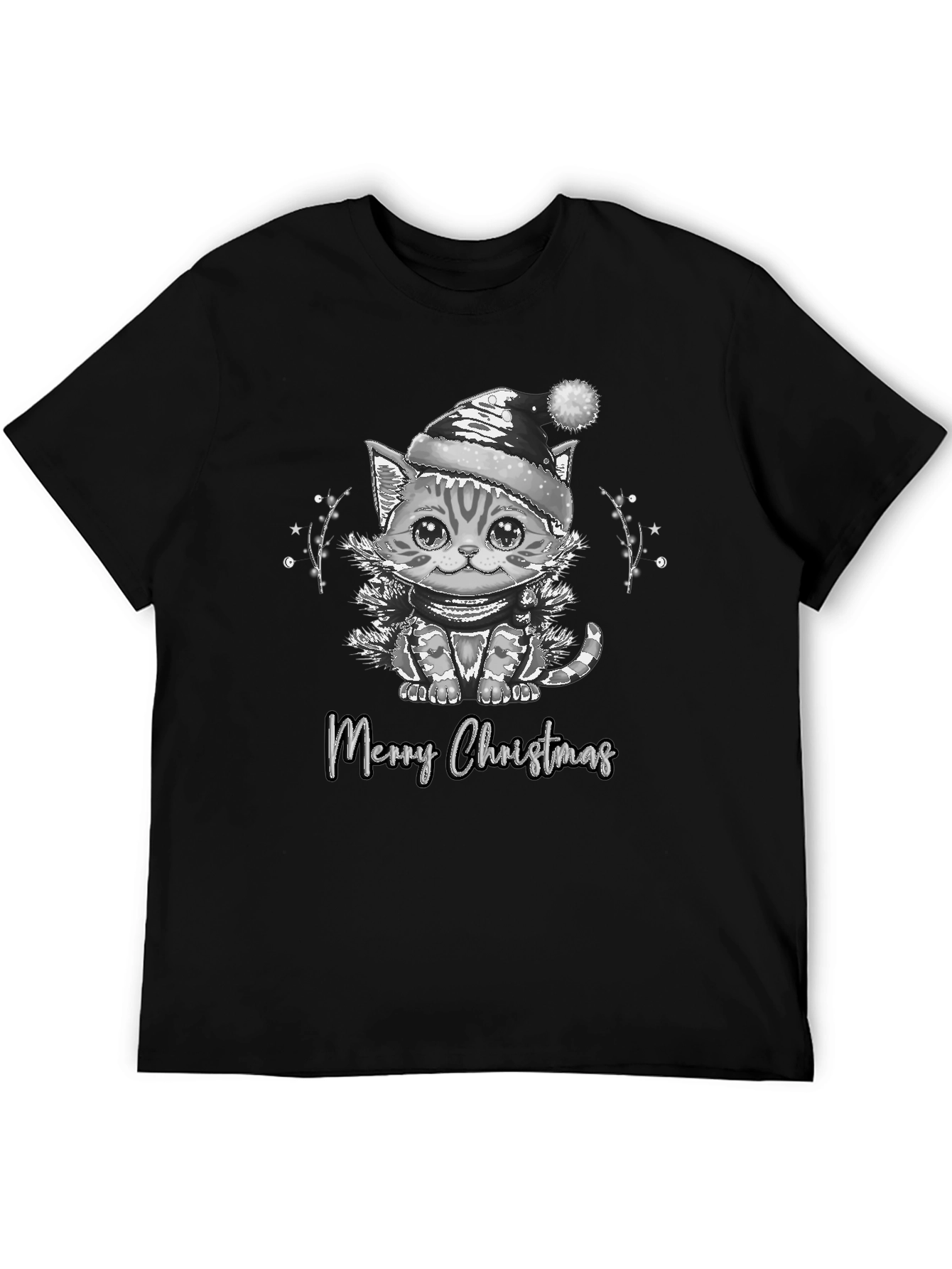 Merry Christmas Cat T-Shirt