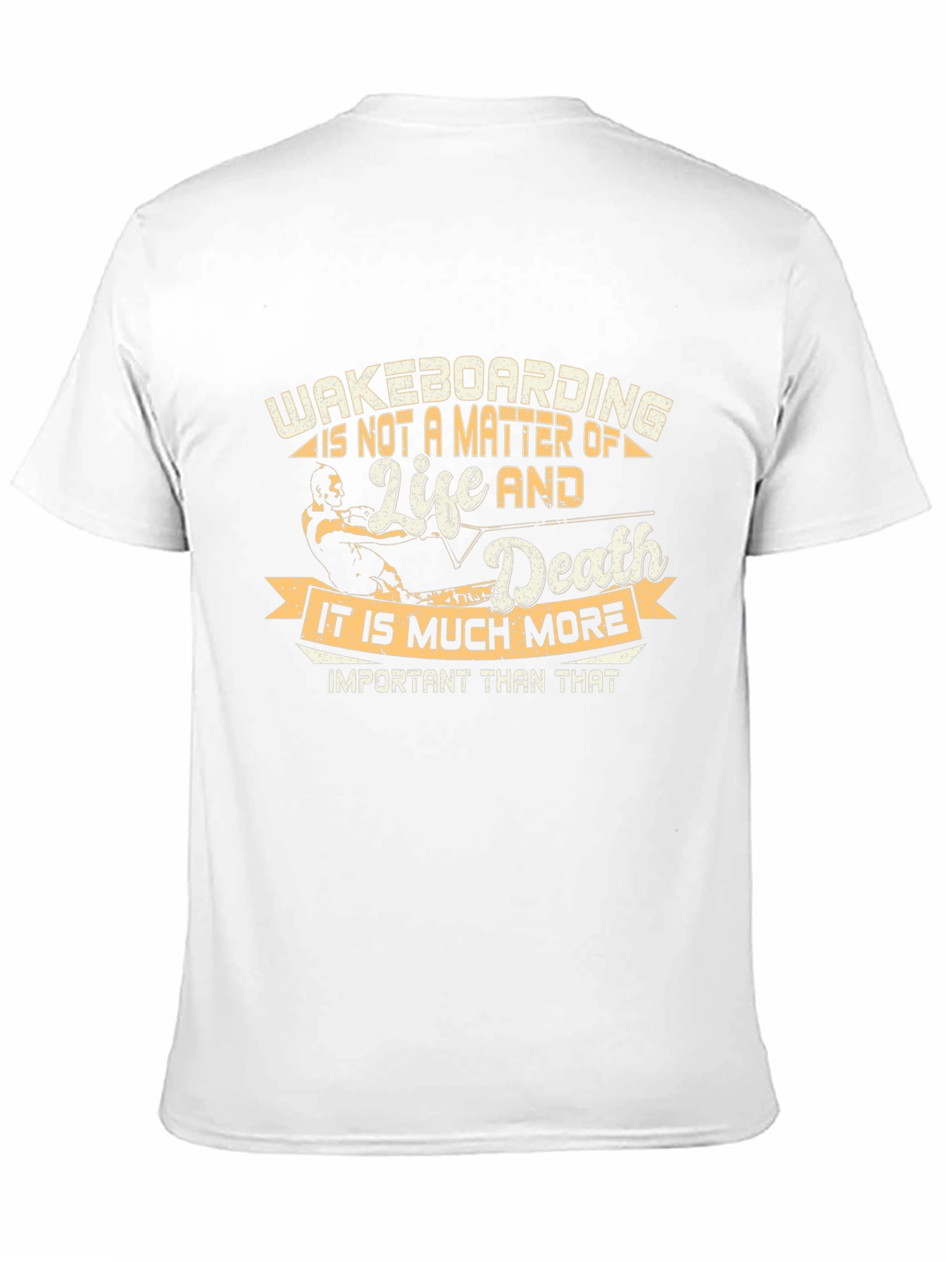 Wakeboarding Life and Death Graphic Tee