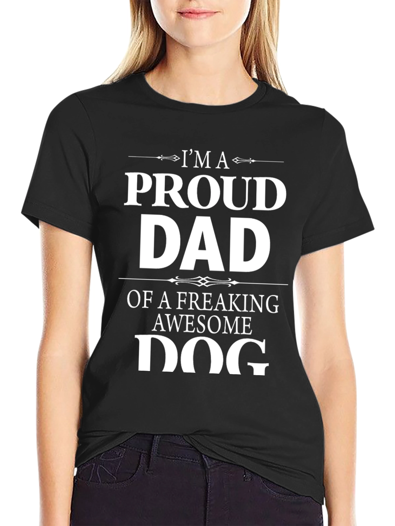 Proud Dog Dad T-Shirt - Awesome Dog Lover Gift
