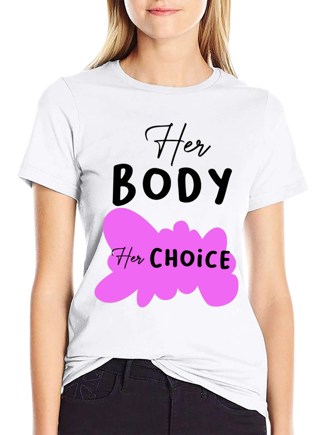 Her Body Her Choice T-Shirt Pro-Choice Tee
