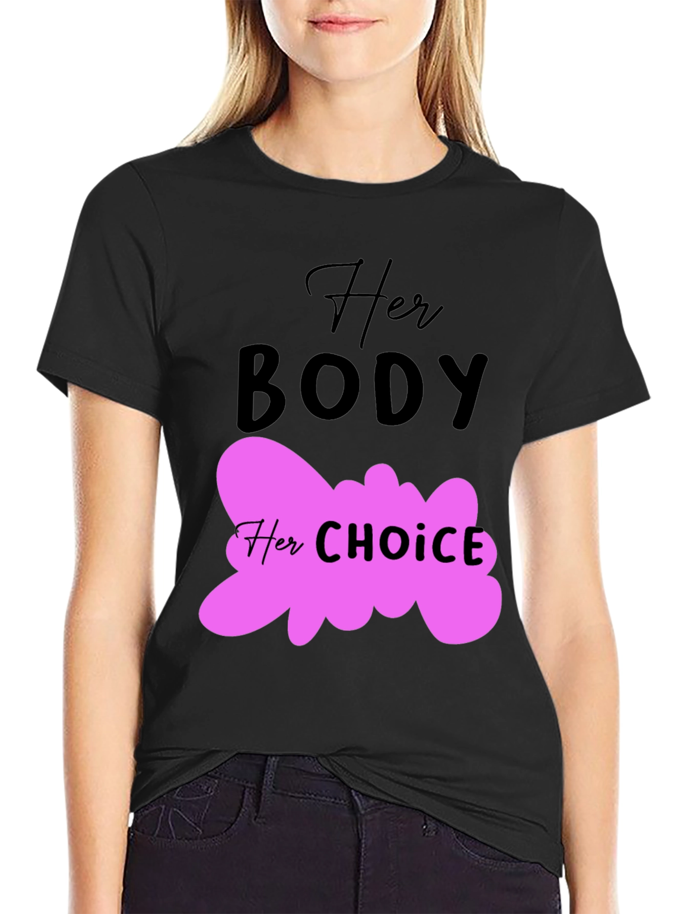 Her Body Her Choice T-Shirt Pro-Choice Tee