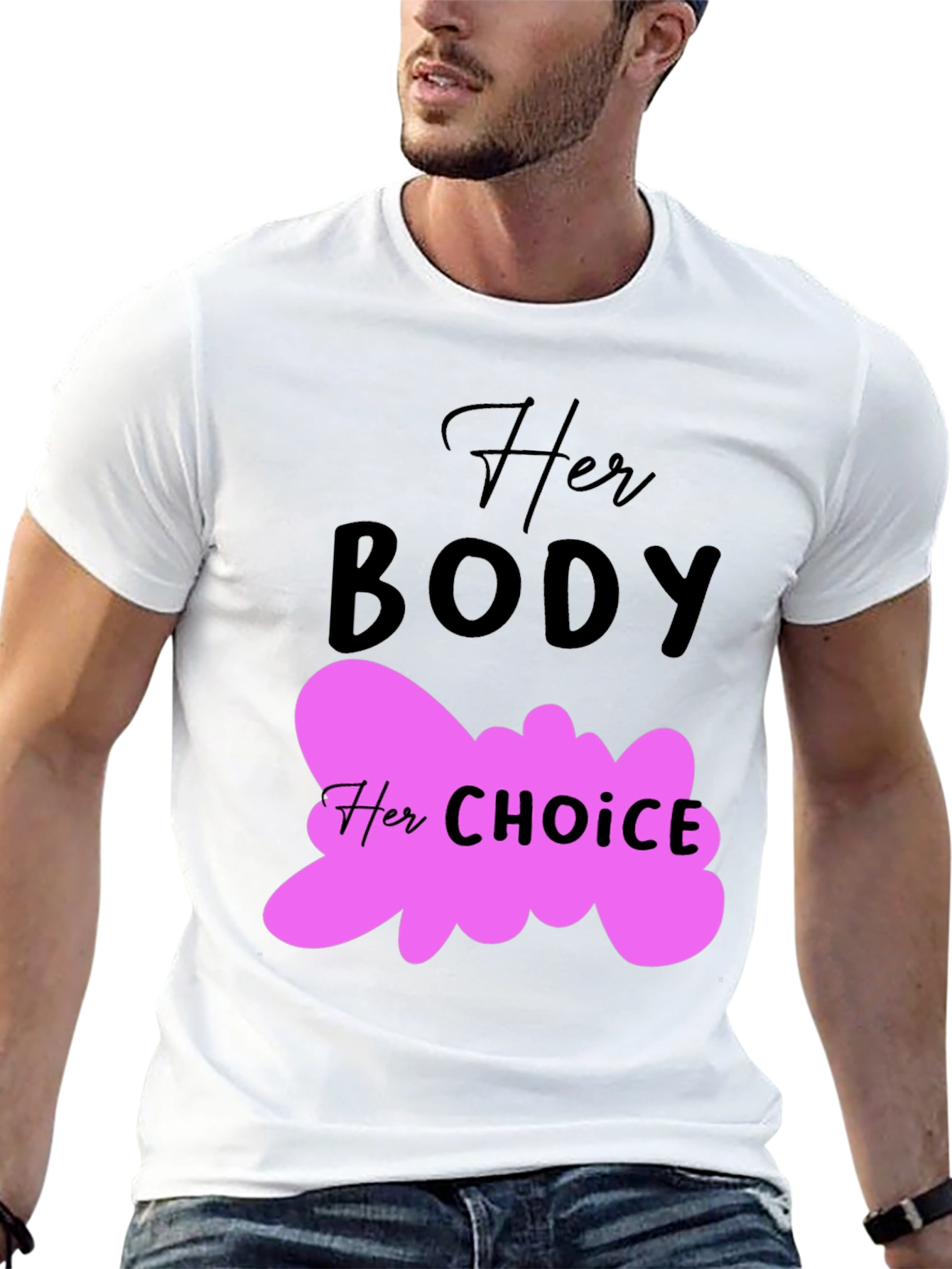 Her Body Her Choice T-Shirt Pro-Choice Tee
