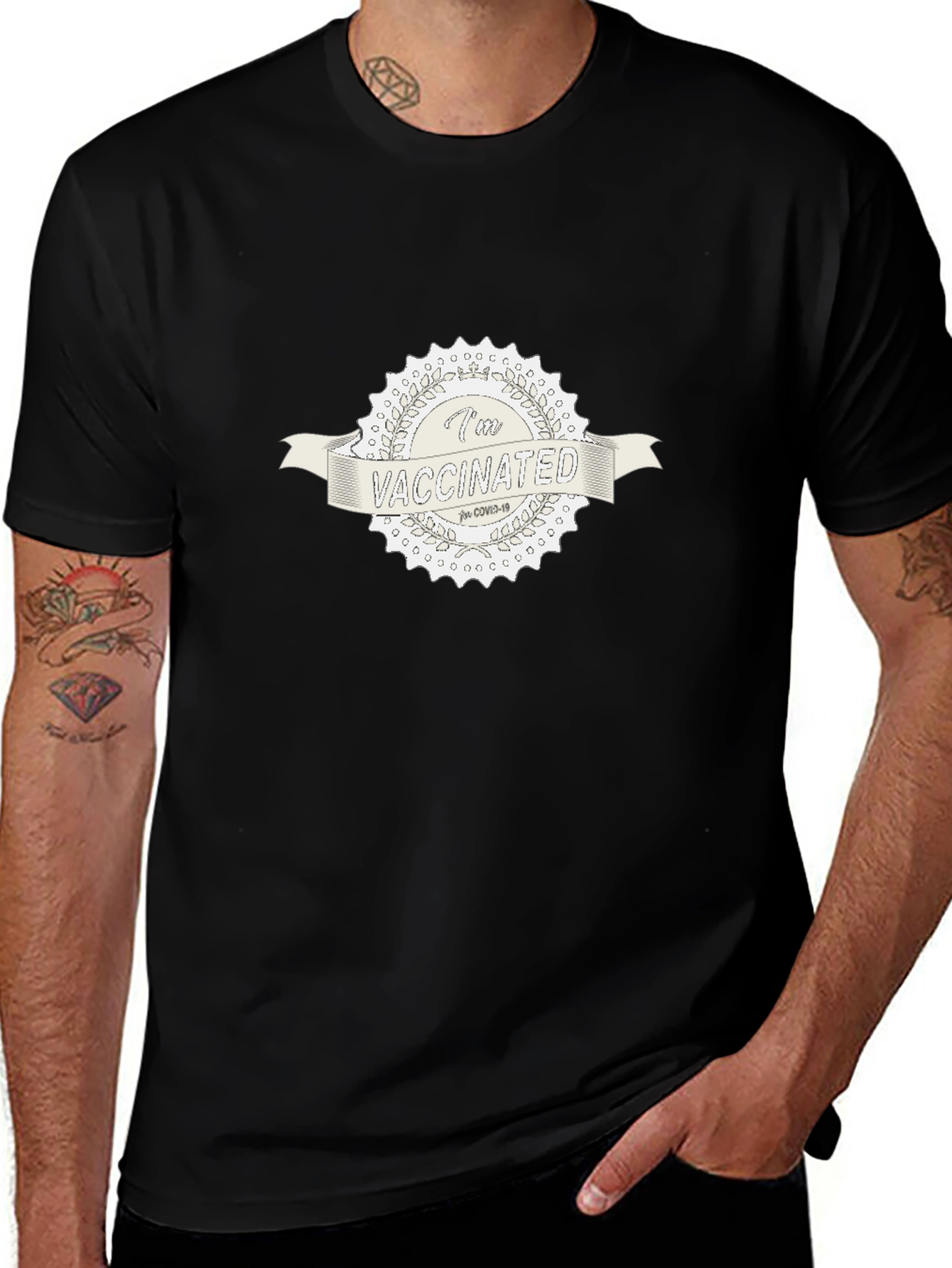 Im Vaccinated T-Shirt - COVID-19 Awareness Tee