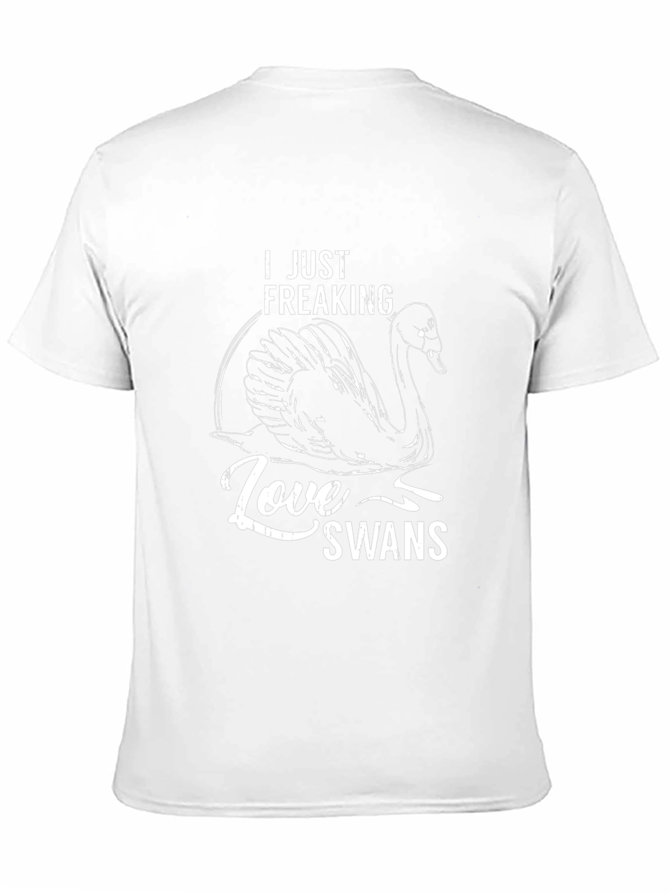 I Just Freaking Love Swans Graphic Tee