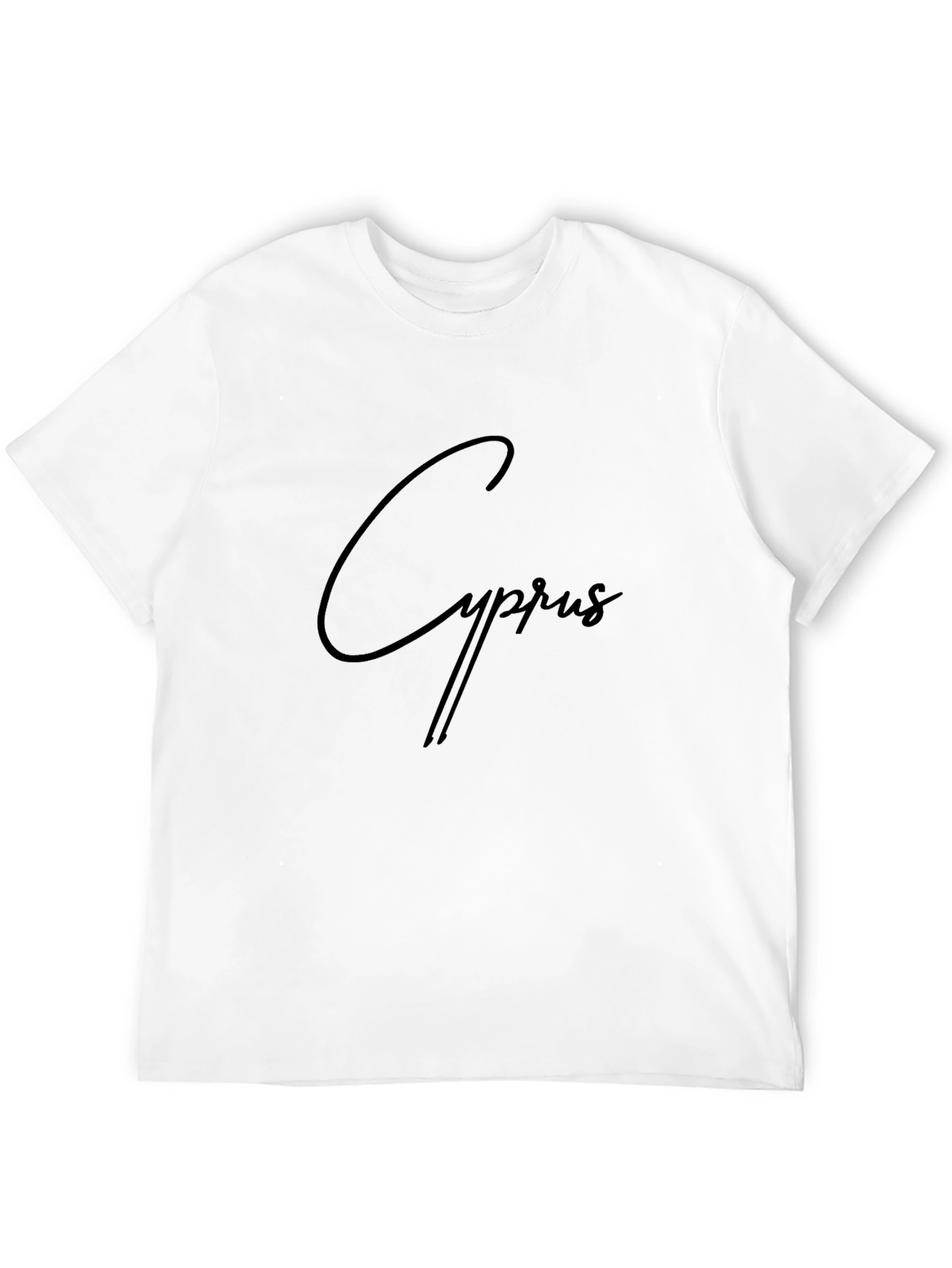 Cyprus Black T-Shirt - Stylish Casual Wear
