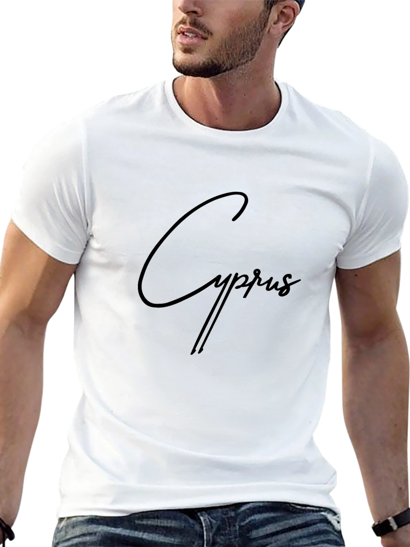Cyprus Black T-Shirt - Stylish Casual Wear