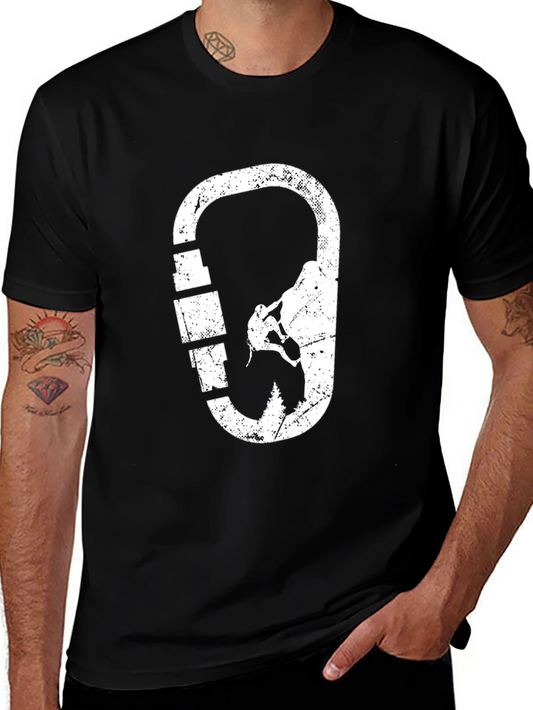 Rock Climbing Carabiner T-Shirt