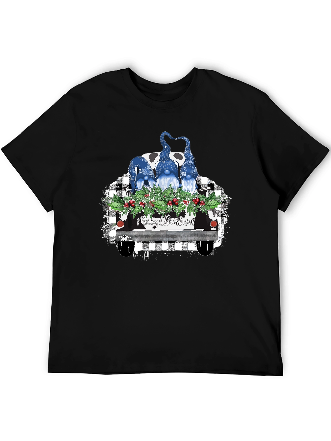 Merry Christmas Gnomes on Truck T-Shirt