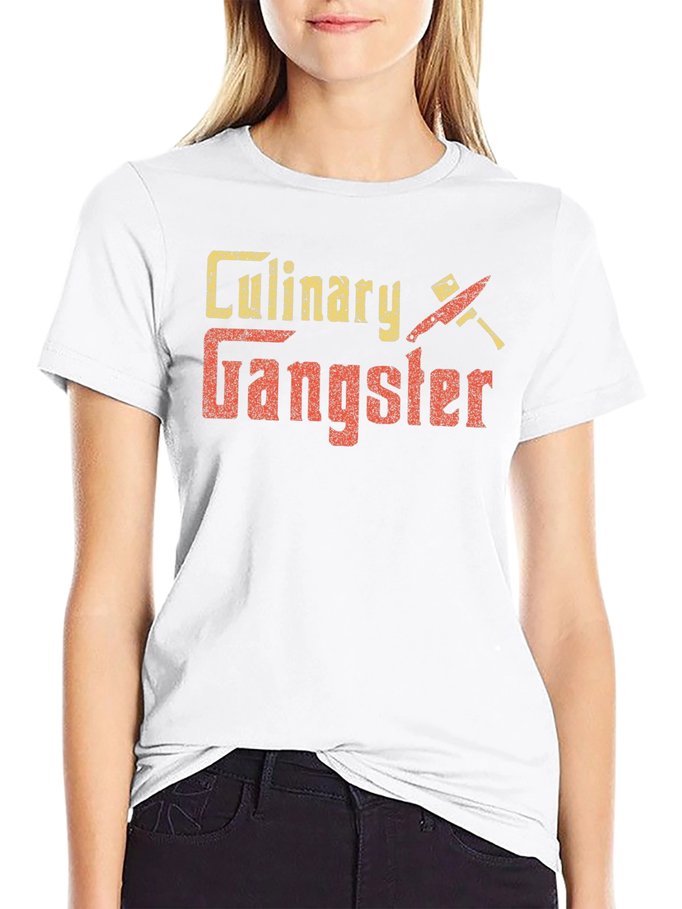 Culinary Gangster Graphic Tee - Foodie T-Shirt