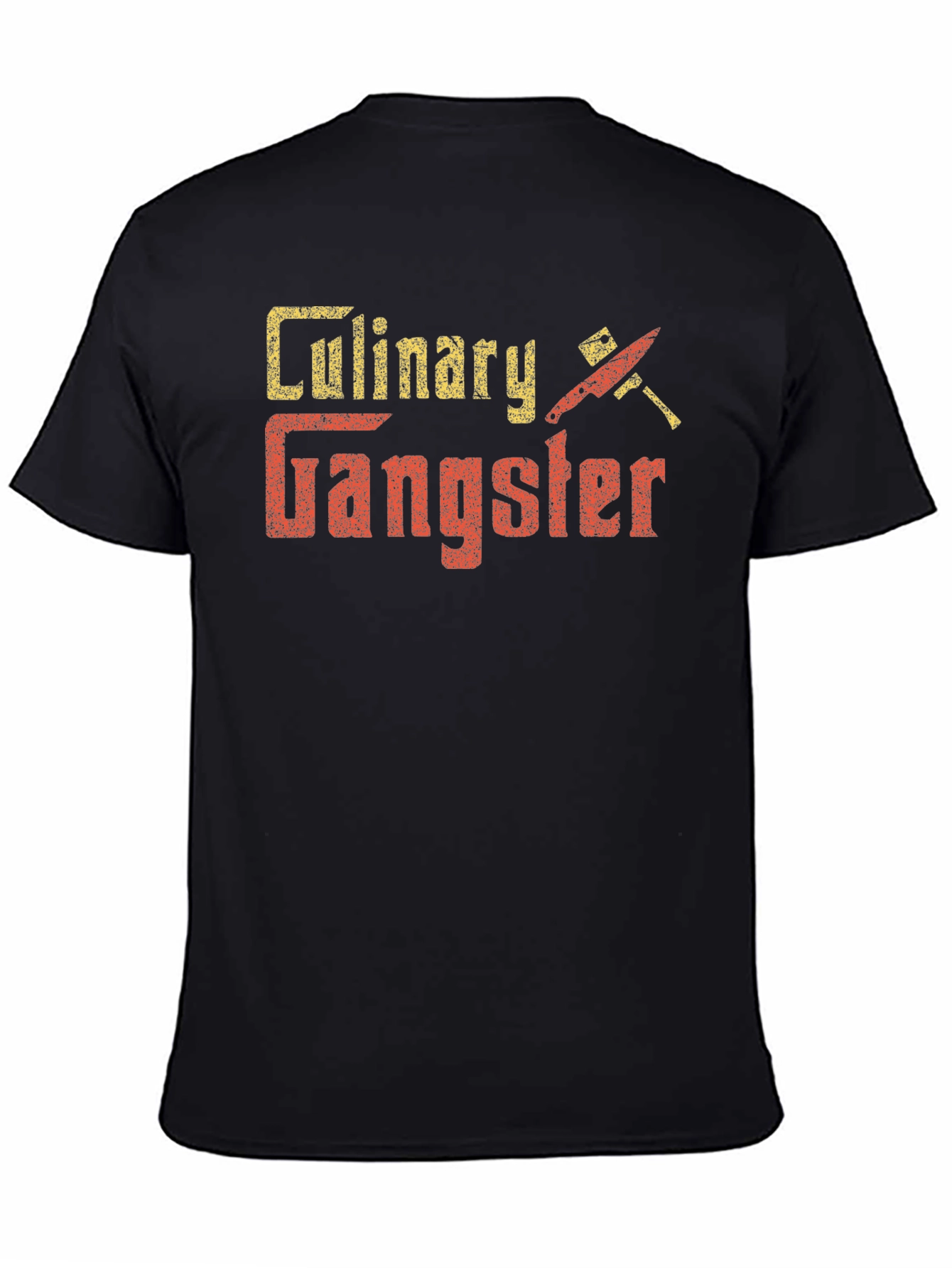 Culinary Gangster Graphic Tee - Foodie T-Shirt