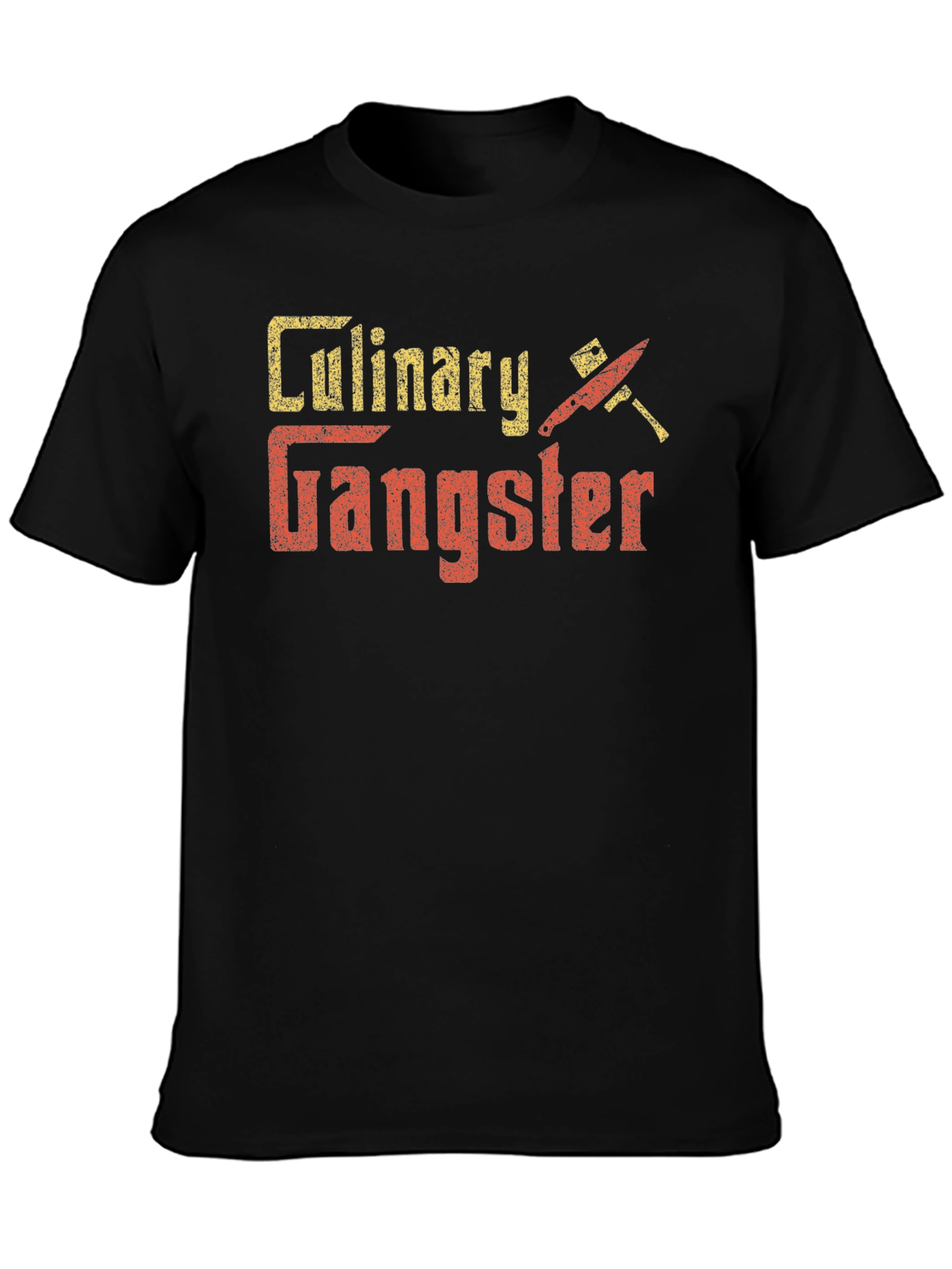 Culinary Gangster Graphic Tee - Foodie T-Shirt