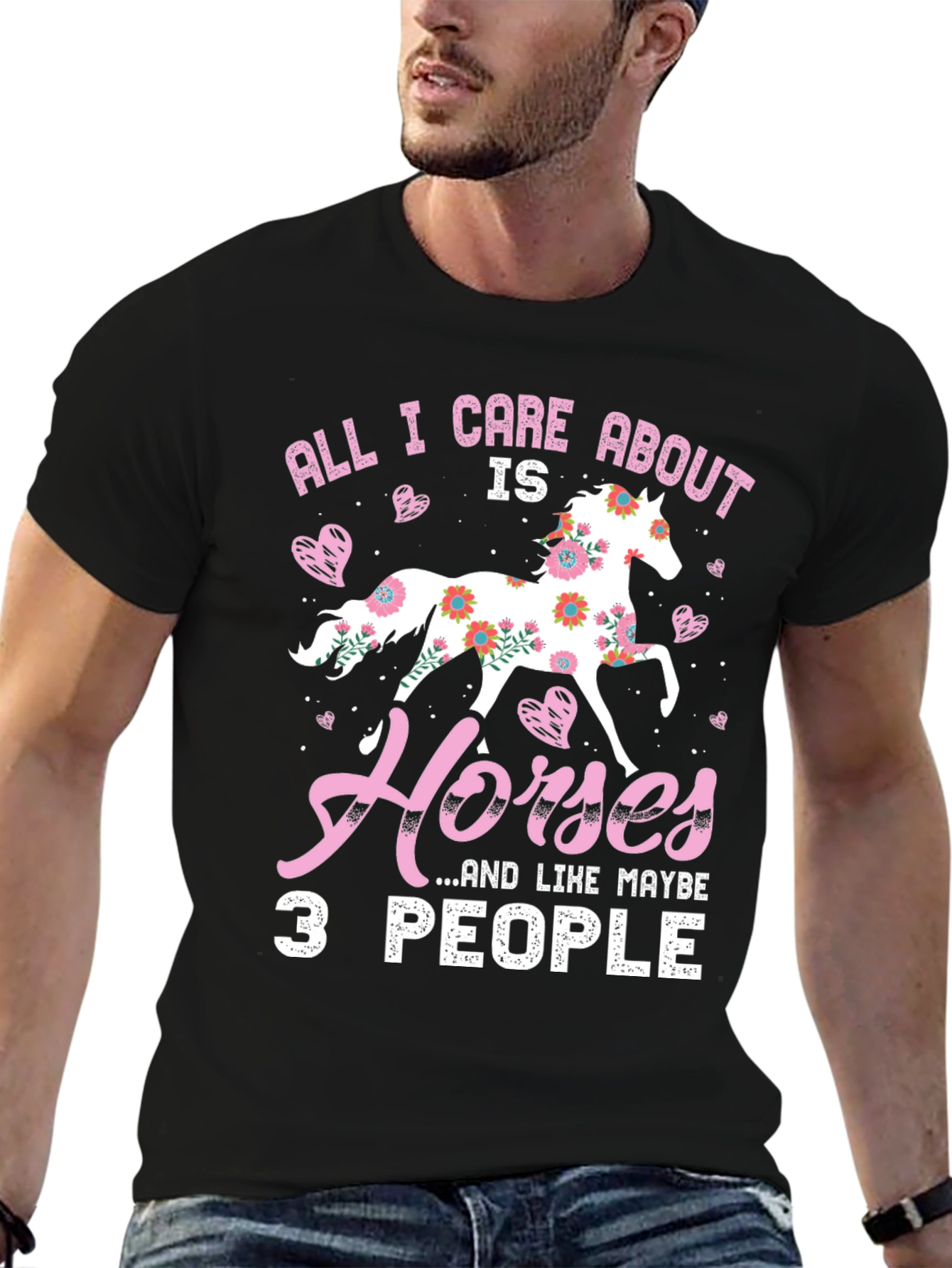 All I Care About Is Horses T-Shirt