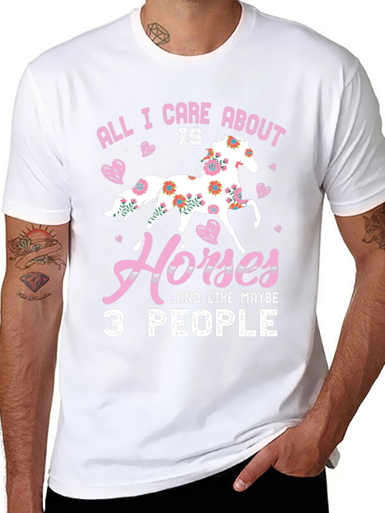 All I Care About Is Horses T-Shirt