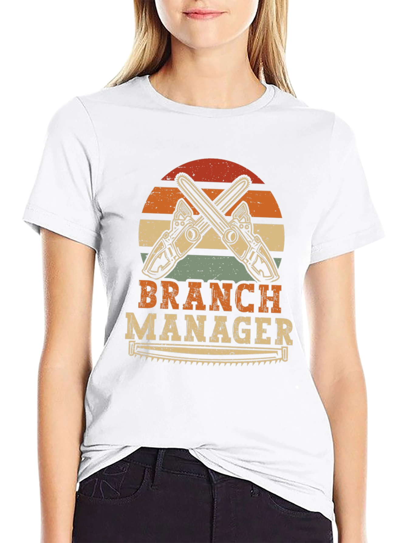 Branch Manager T-Shirt - Lumberjack Humor