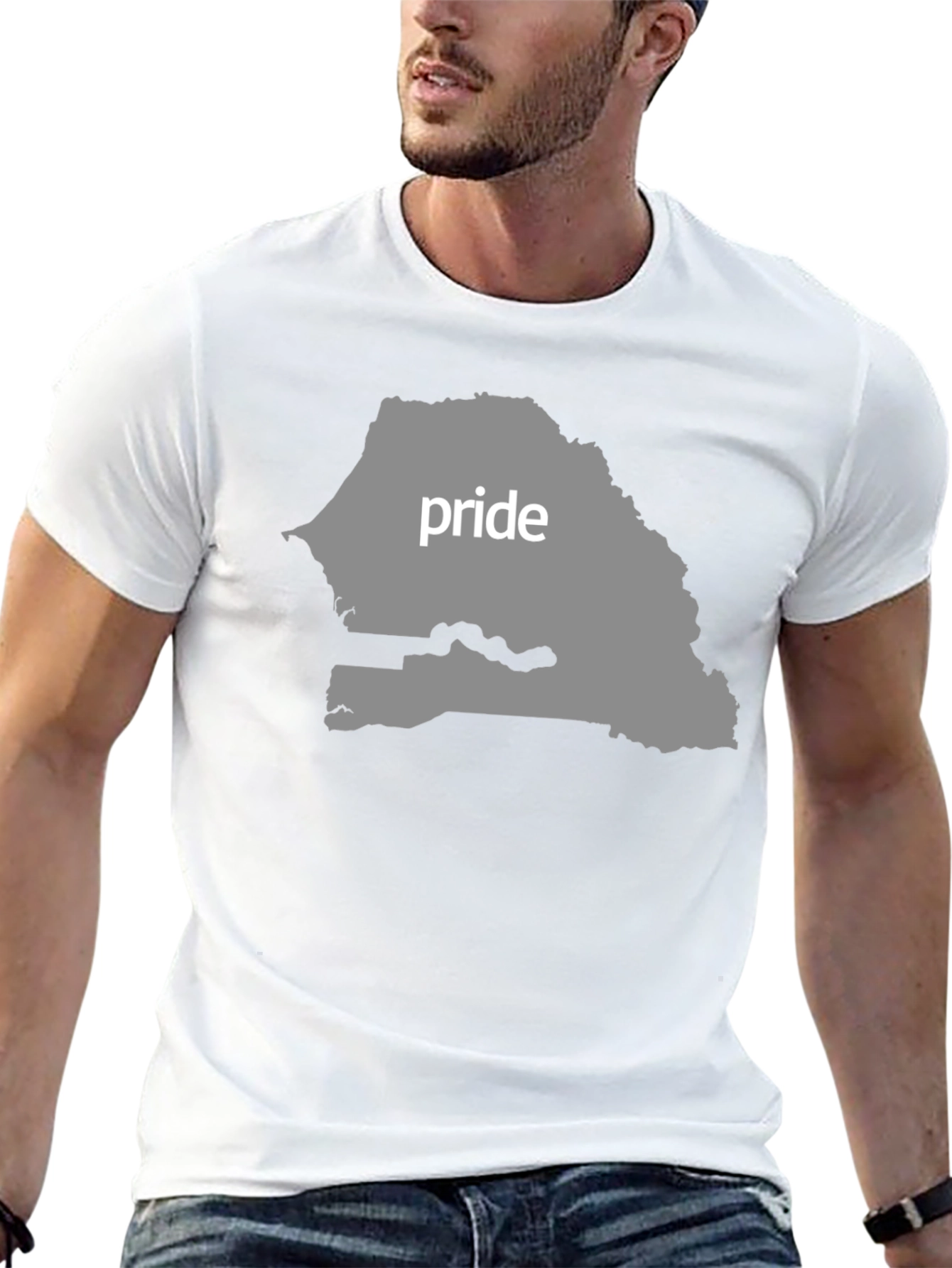Senegal Pride T-Shirt - Black Cotton Tee
