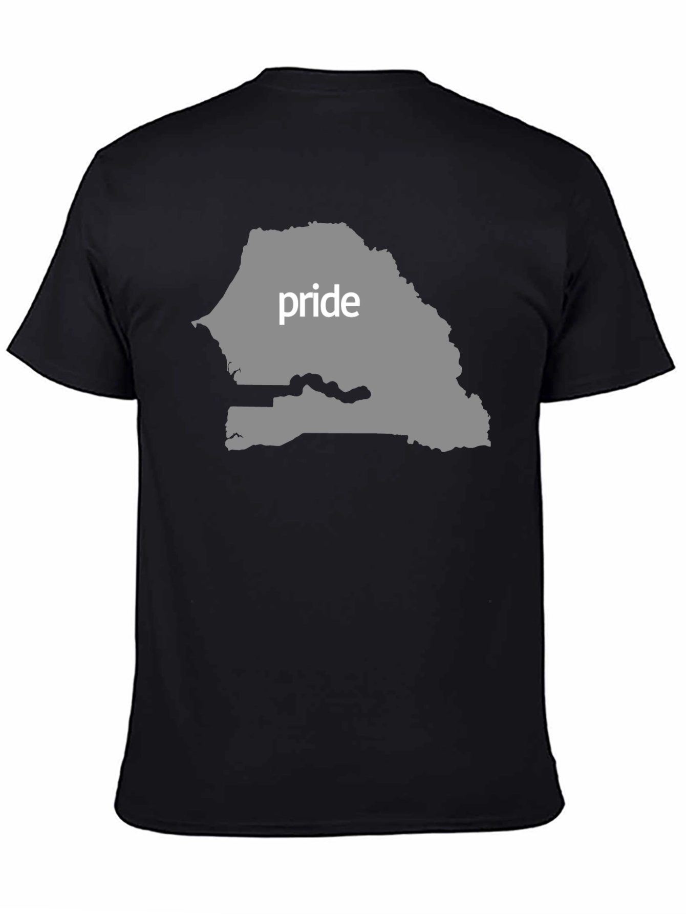 Senegal Pride T-Shirt - Black Cotton Tee
