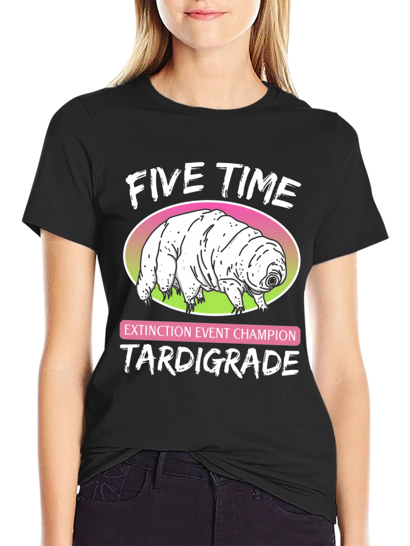 Five Time Extinction Event Champion Tardigrade T-Shirt