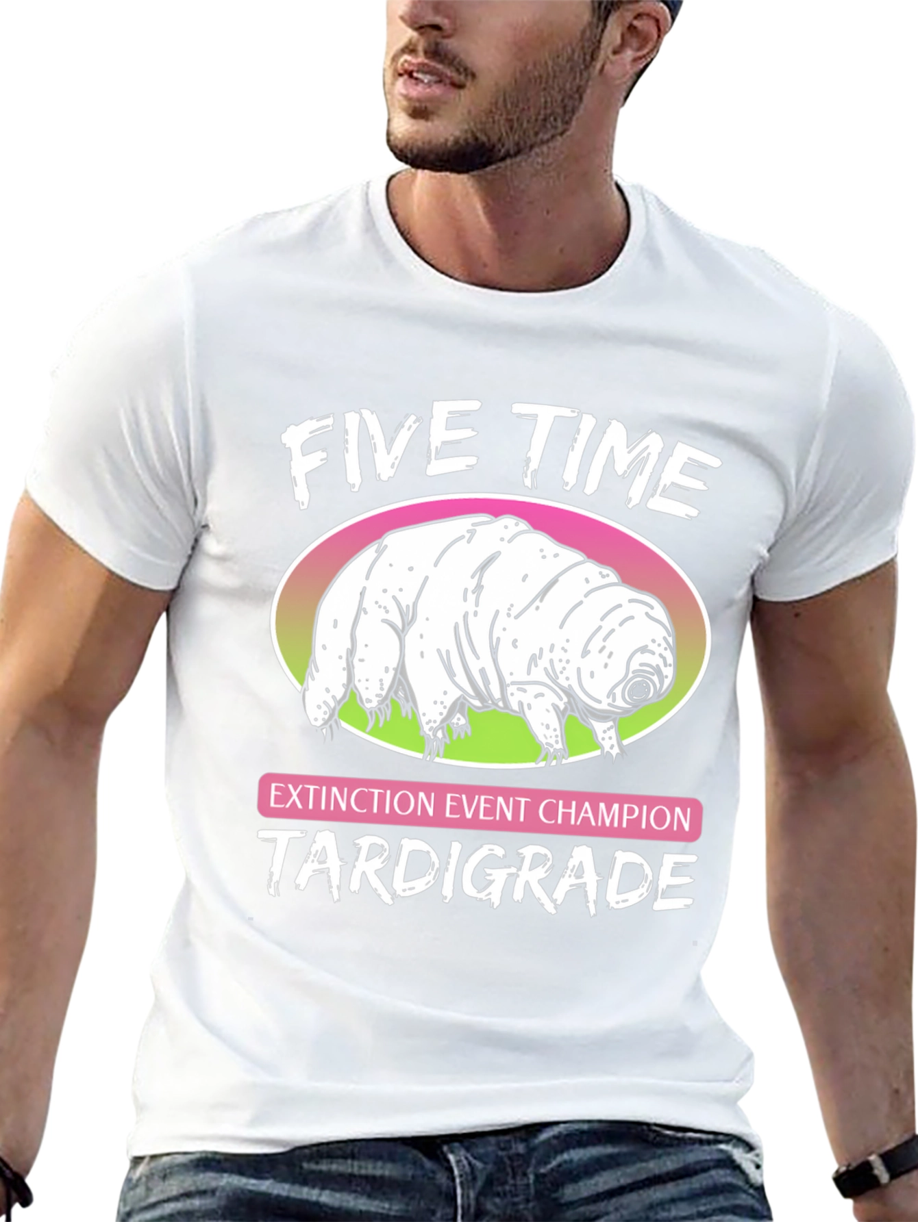 Five Time Extinction Event Champion Tardigrade T-Shirt