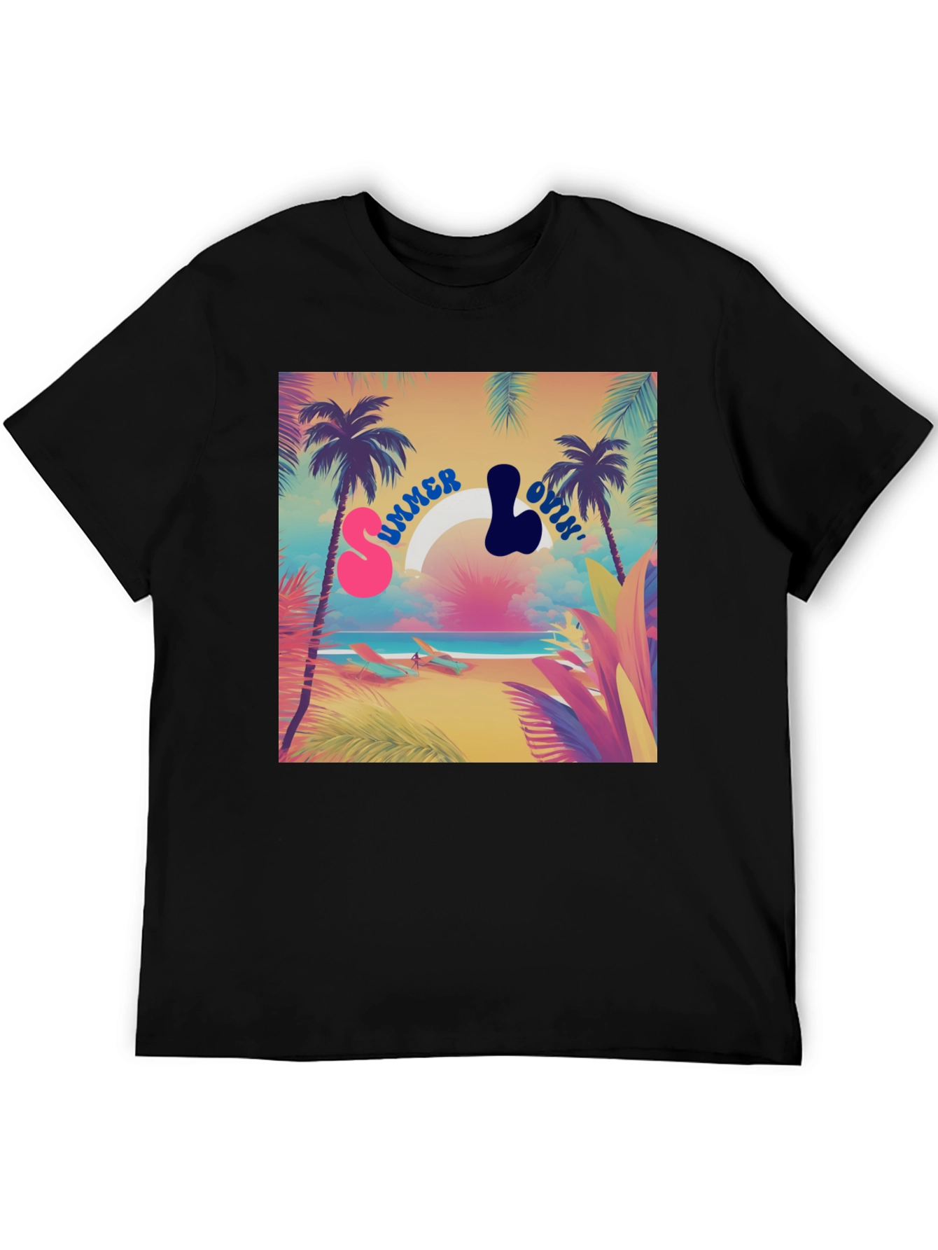 Summer Lovin Graphic Tee - Beach Vibes