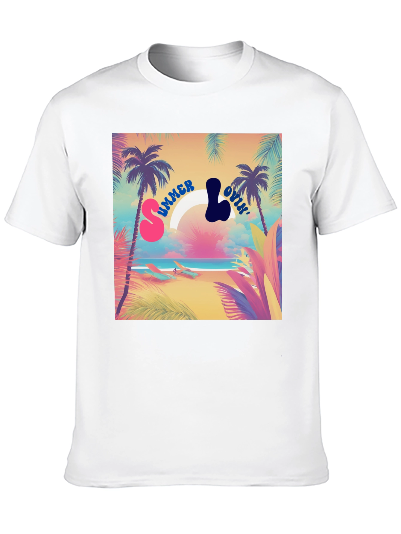 Summer Lovin Graphic Tee - Beach Vibes