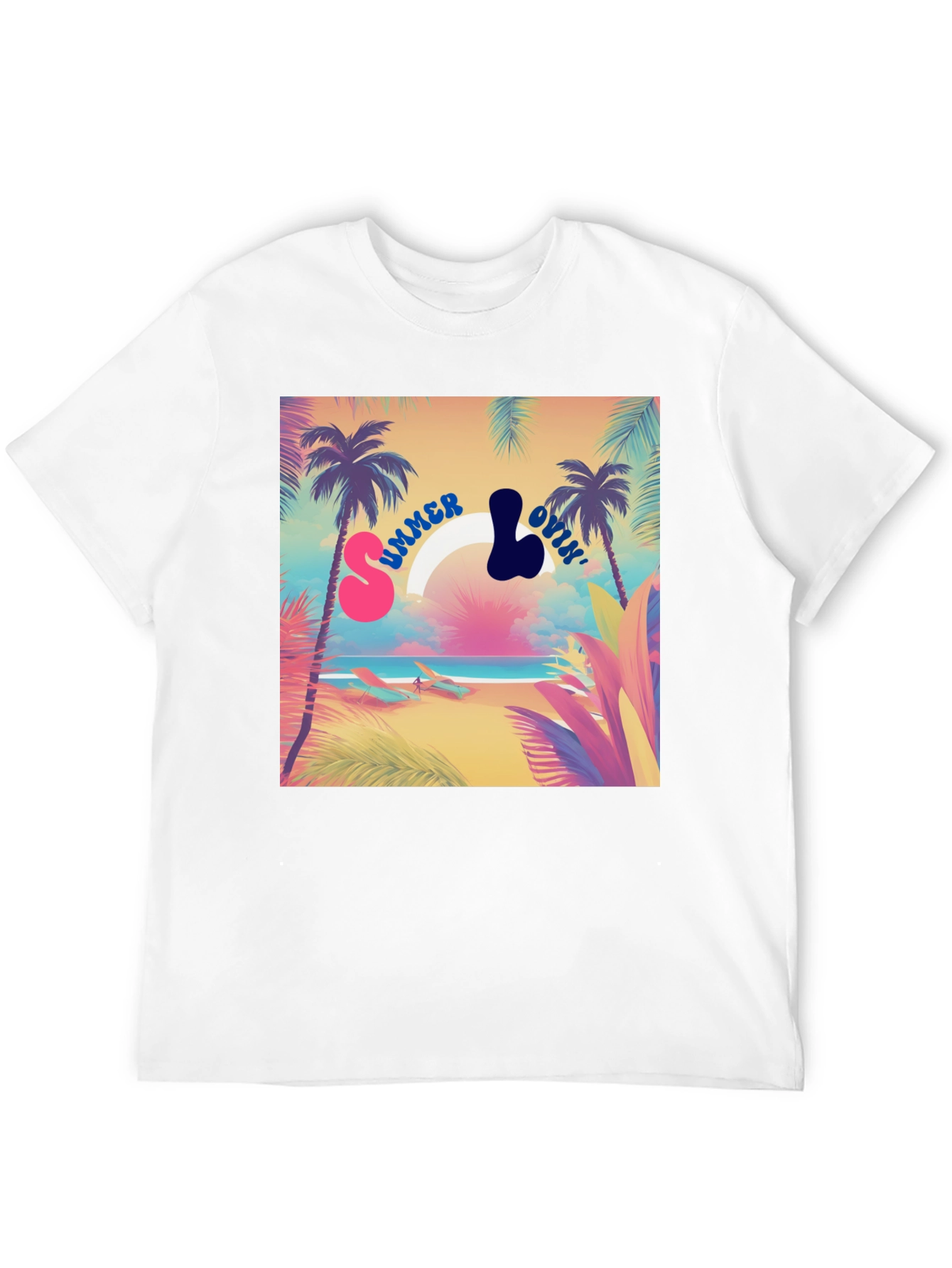 Summer Lovin Graphic Tee - Beach Vibes