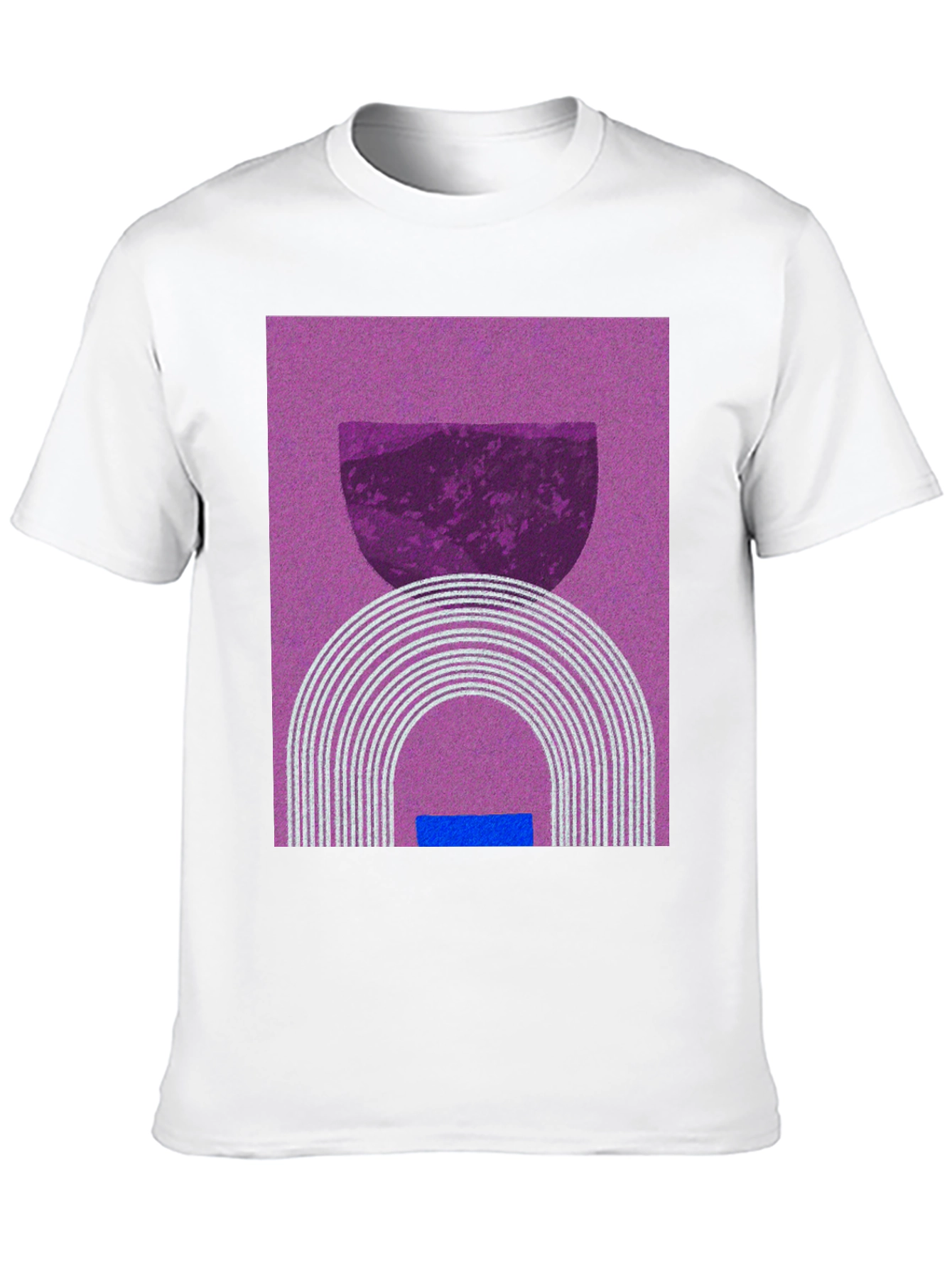 Abstract Graphic Tee - Modern Art Shirt