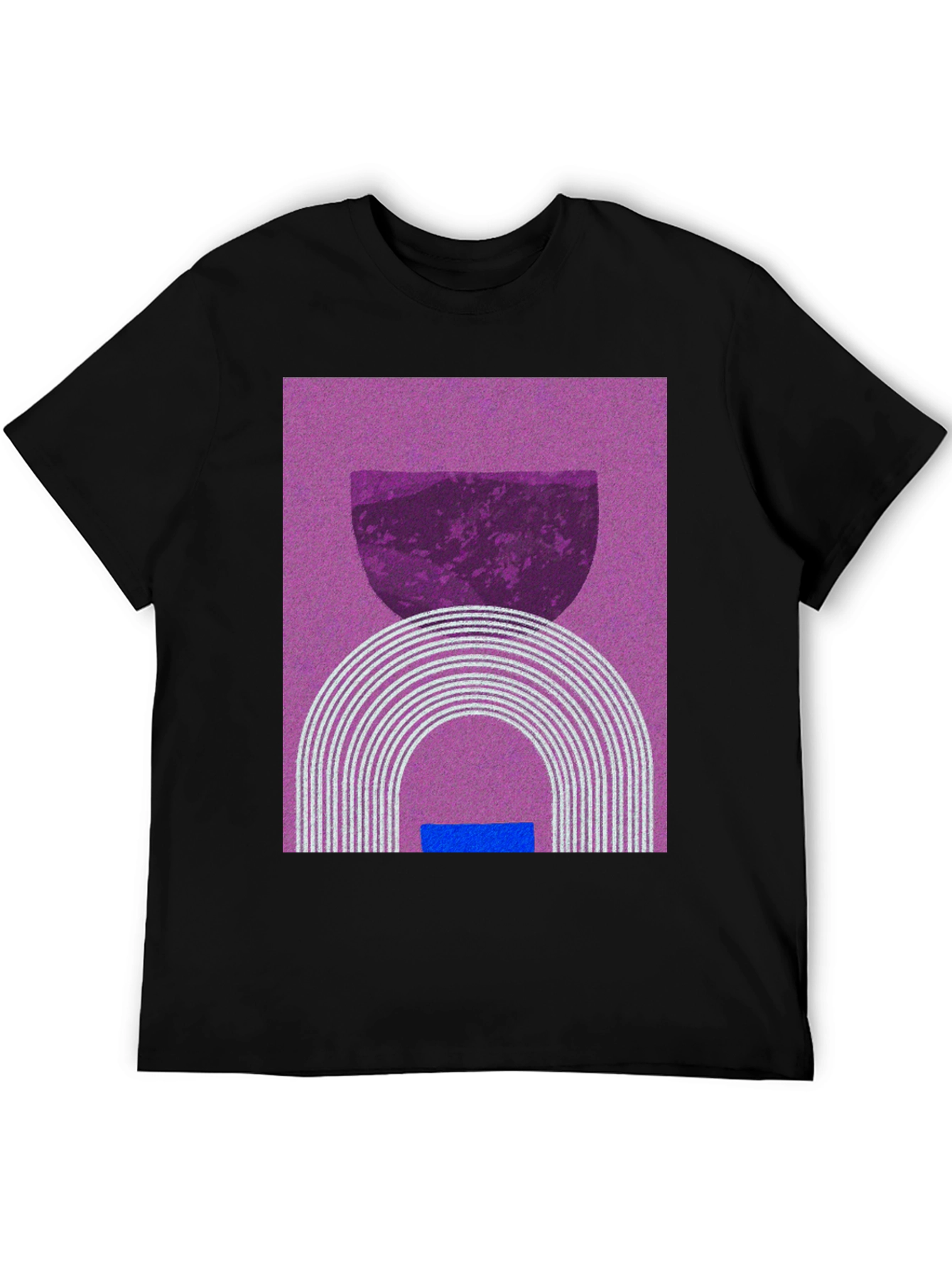 Abstract Graphic Tee - Modern Art Shirt