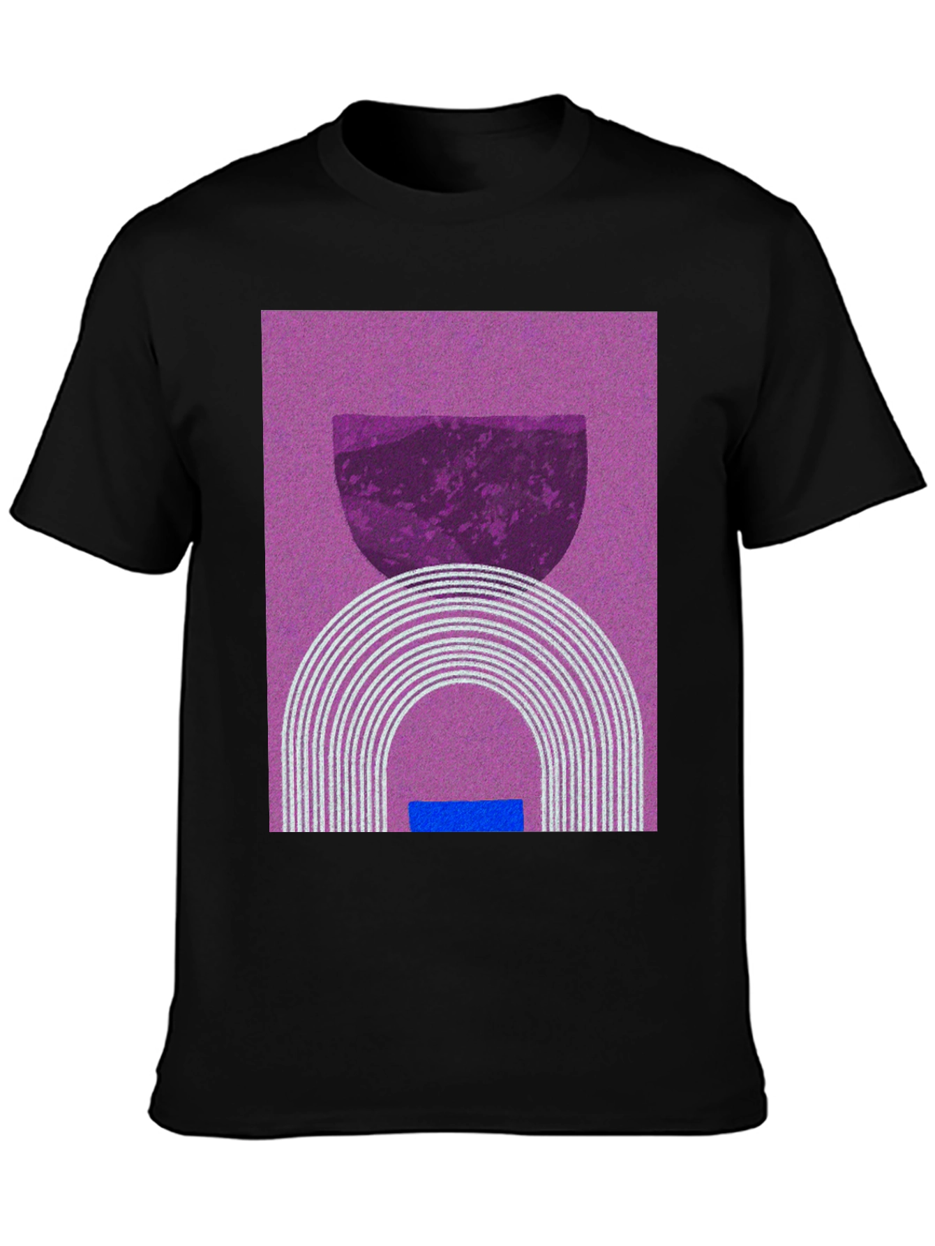 Abstract Graphic Tee - Modern Art Shirt