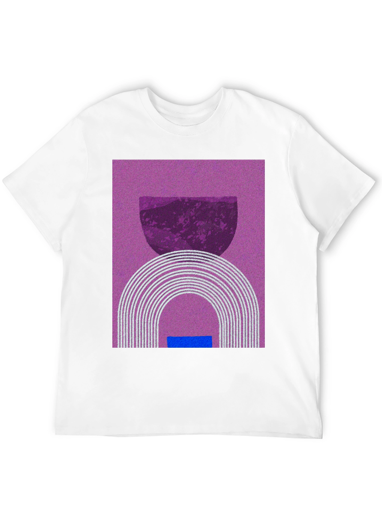 Abstract Graphic Tee - Modern Art Shirt