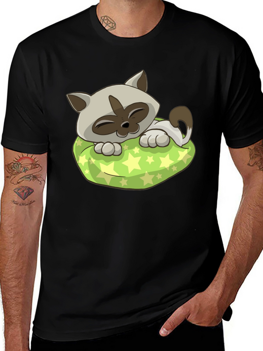 Cute Raccoon Nap T-Shirt - Soft & Comfy