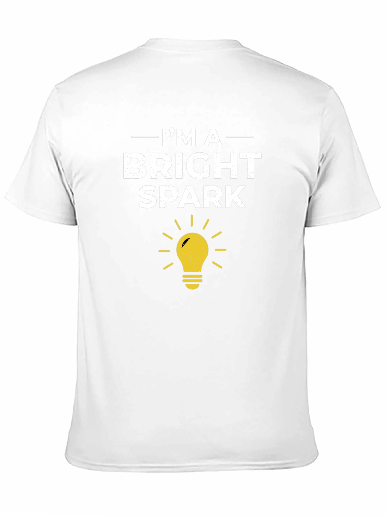 Bright Spark T-Shirt - Black Cotton Tee