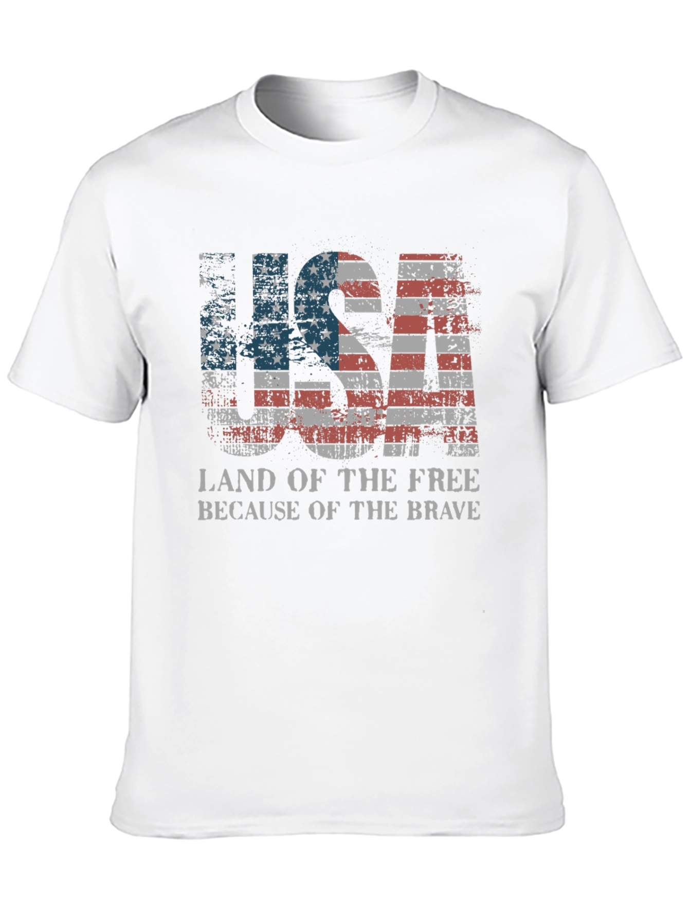 USA Land of the Free Graphic Tee