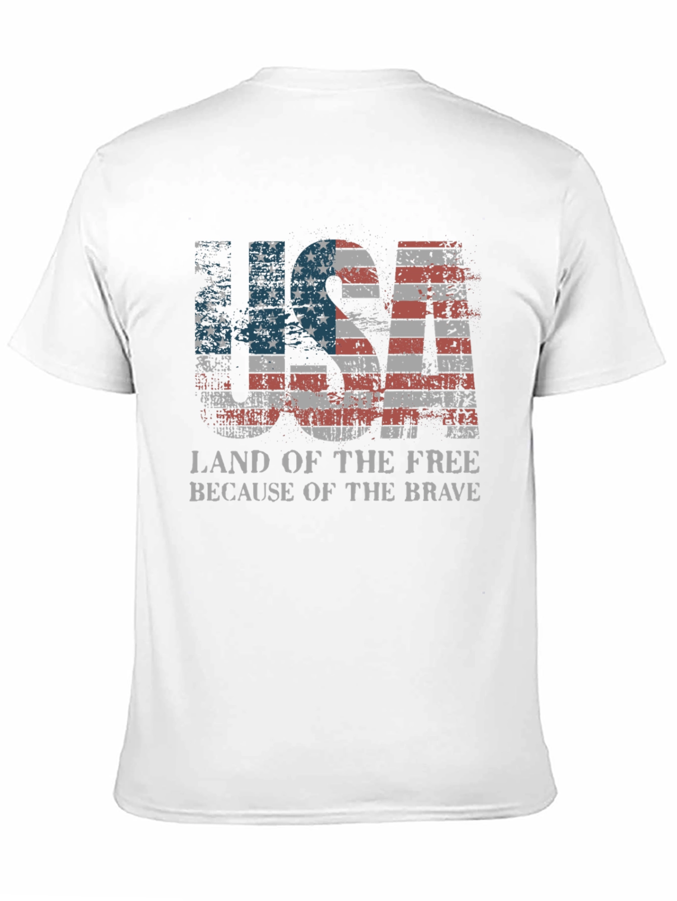 USA Land of the Free Graphic Tee