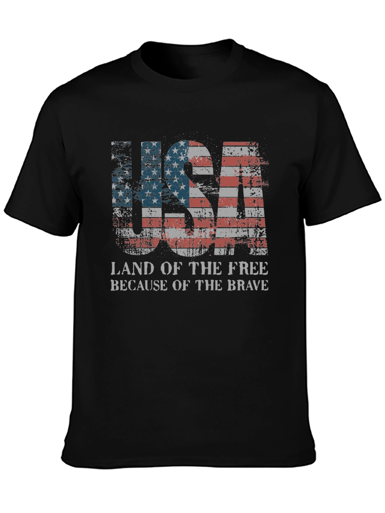USA Land of the Free Graphic Tee