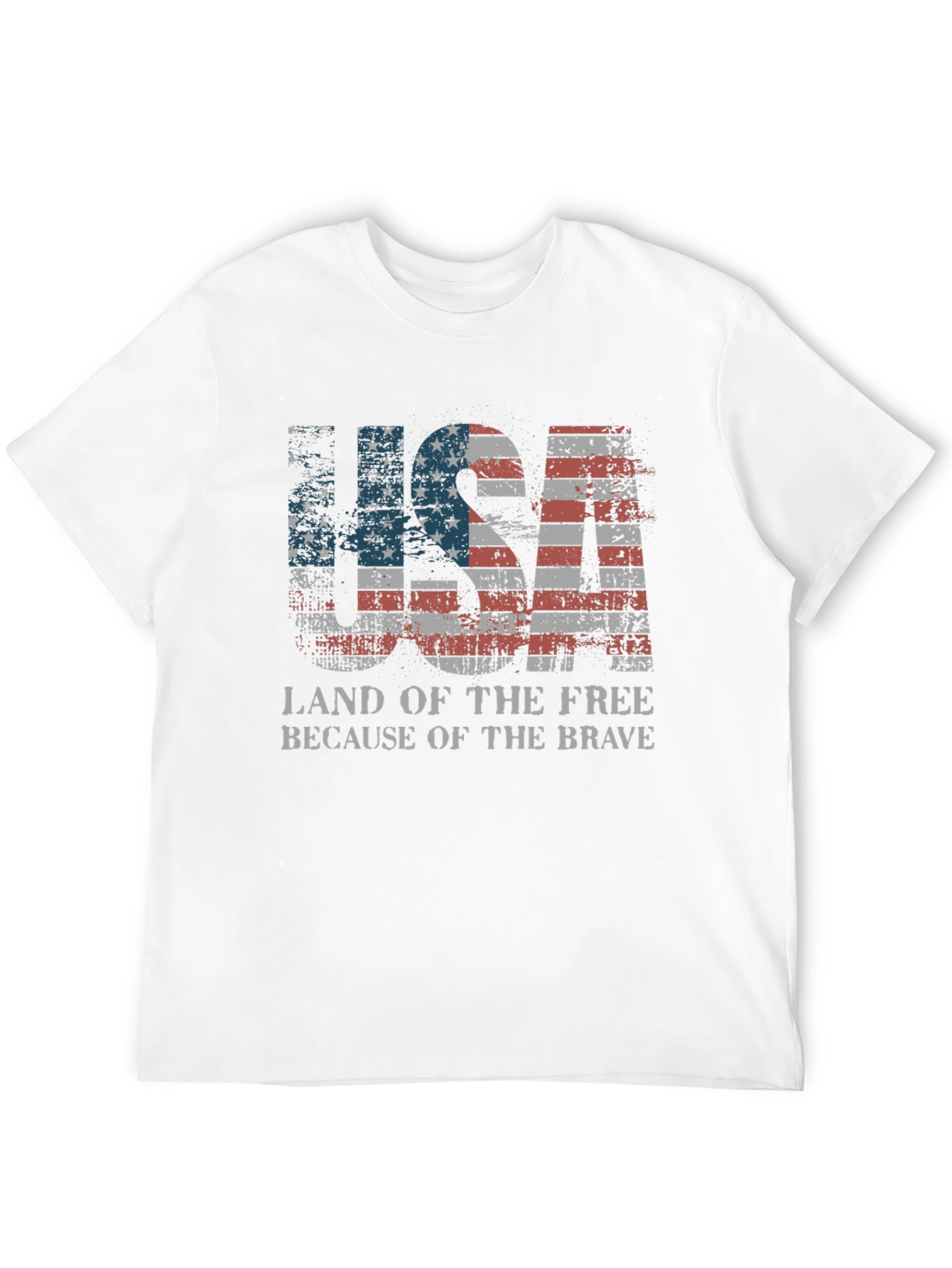 USA Land of the Free Graphic Tee