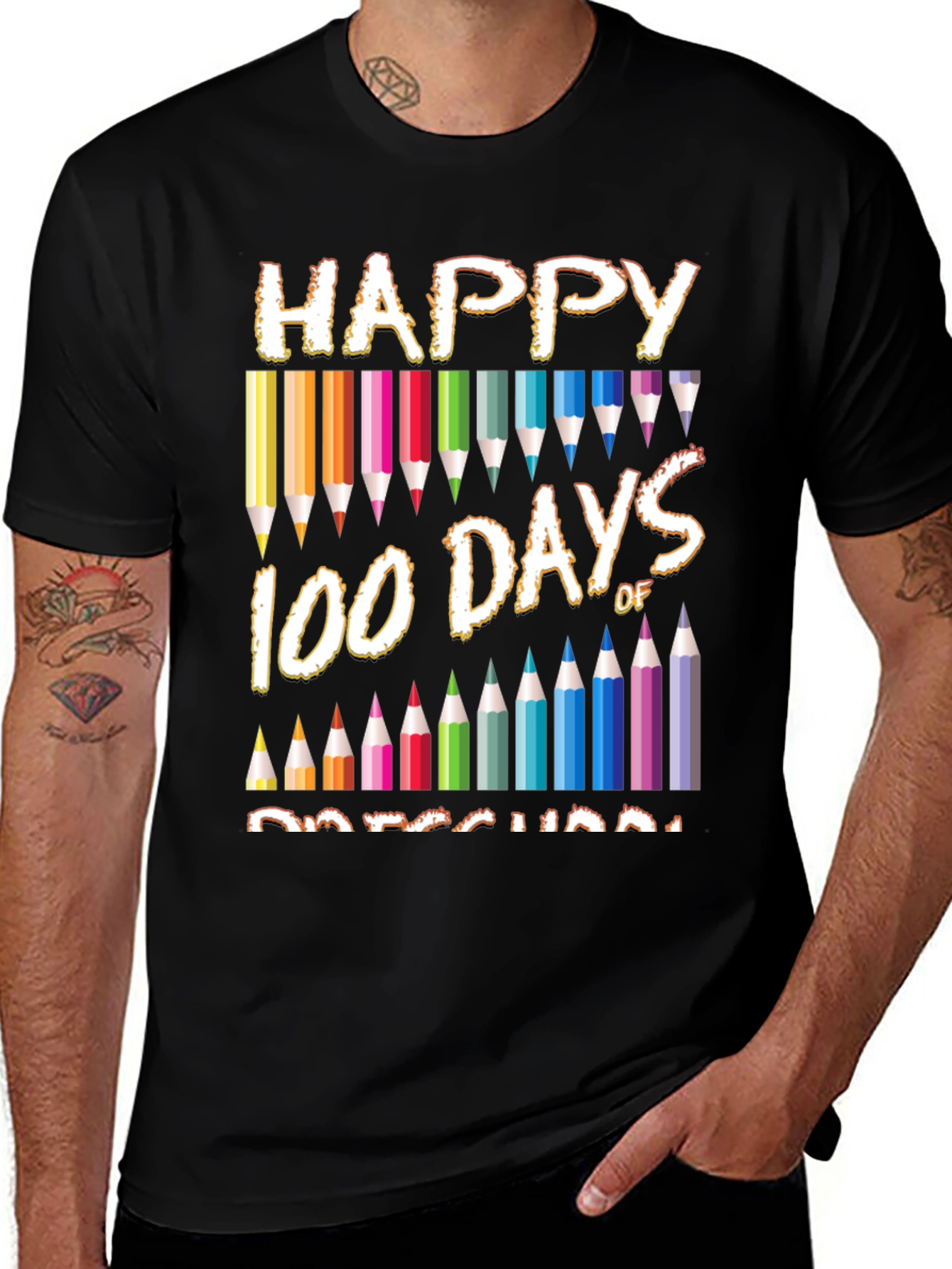 Happy 100 Days of Preschool T-Shirt